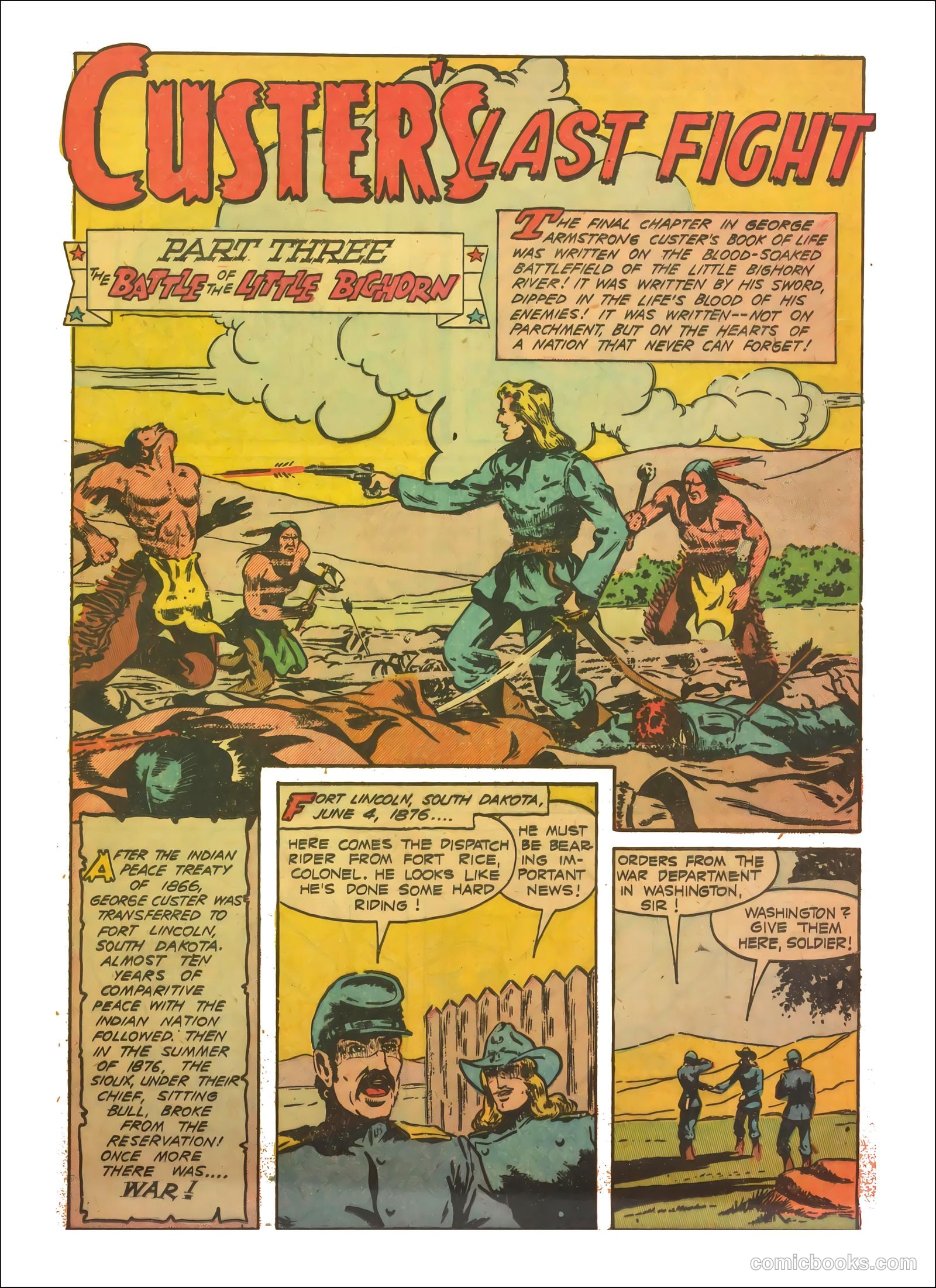 Custer's Last Fight #1 — page 17 of 36