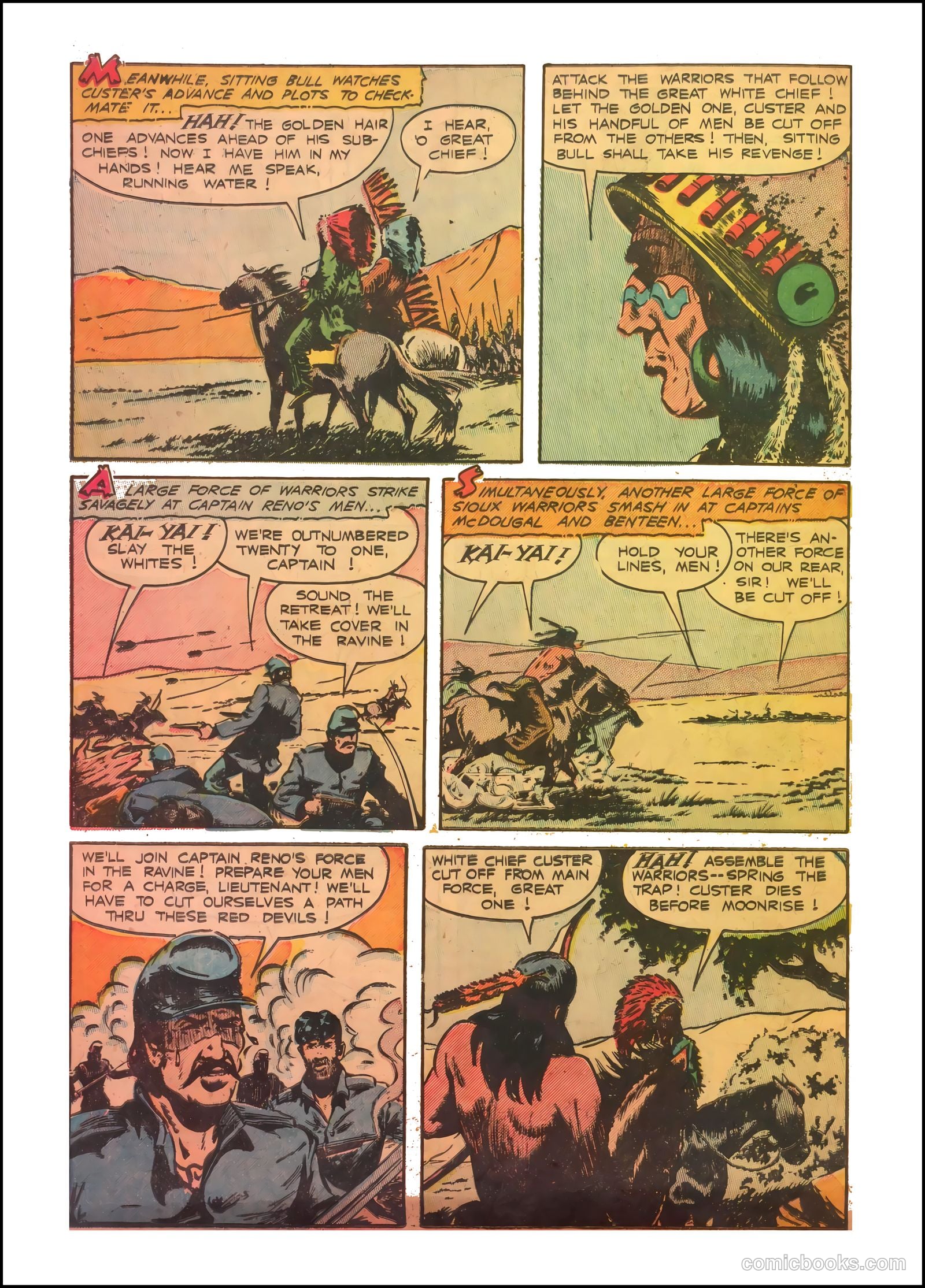 Custer's Last Fight #1 — page 22 of 36