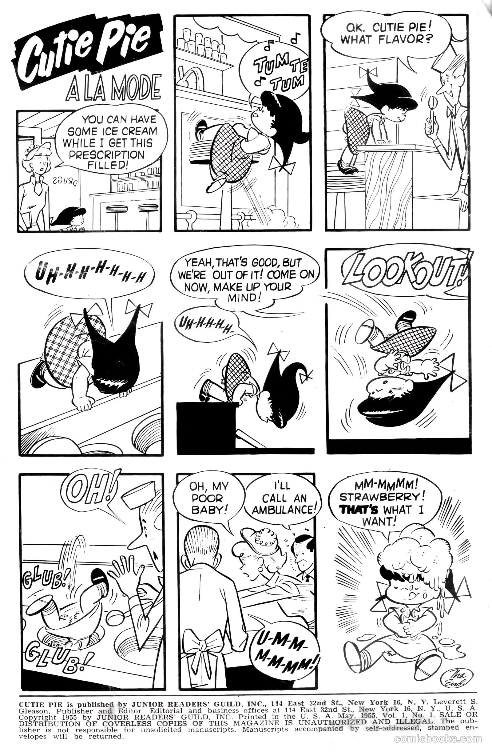 Cutie Pie #1 (1955) — page 2 of 36