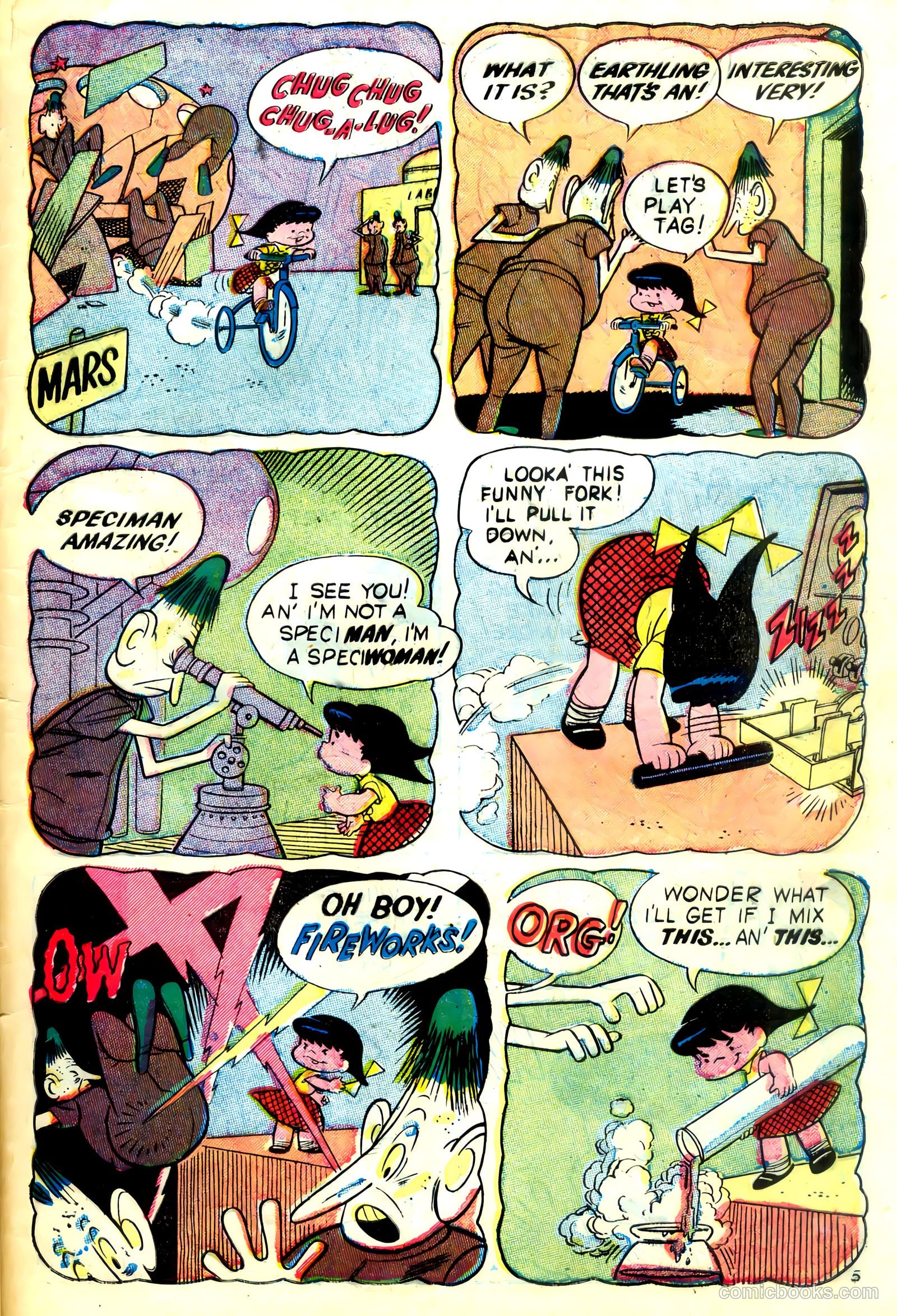 Cutie Pie #1 (1955) — page 33 of 36