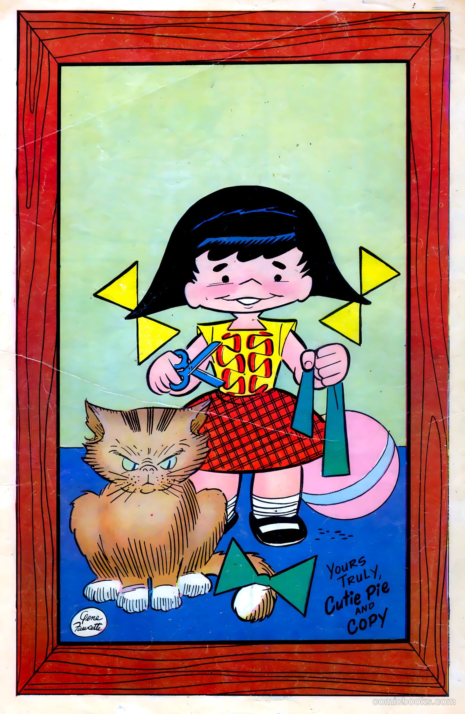Cutie Pie #1 (1955) — page 36 of 36