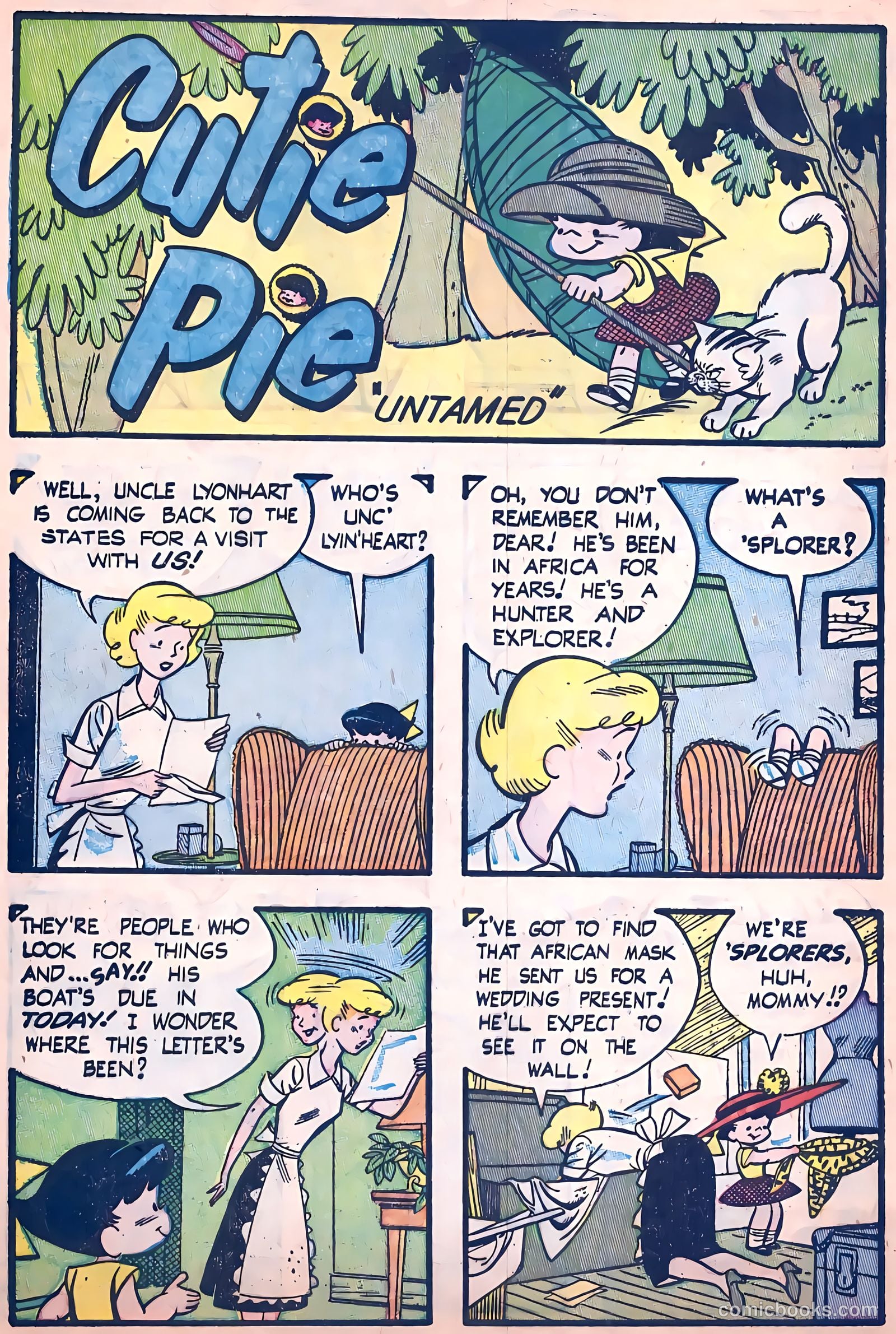 Cutie Pie #3 (1955) — page 28 of 36