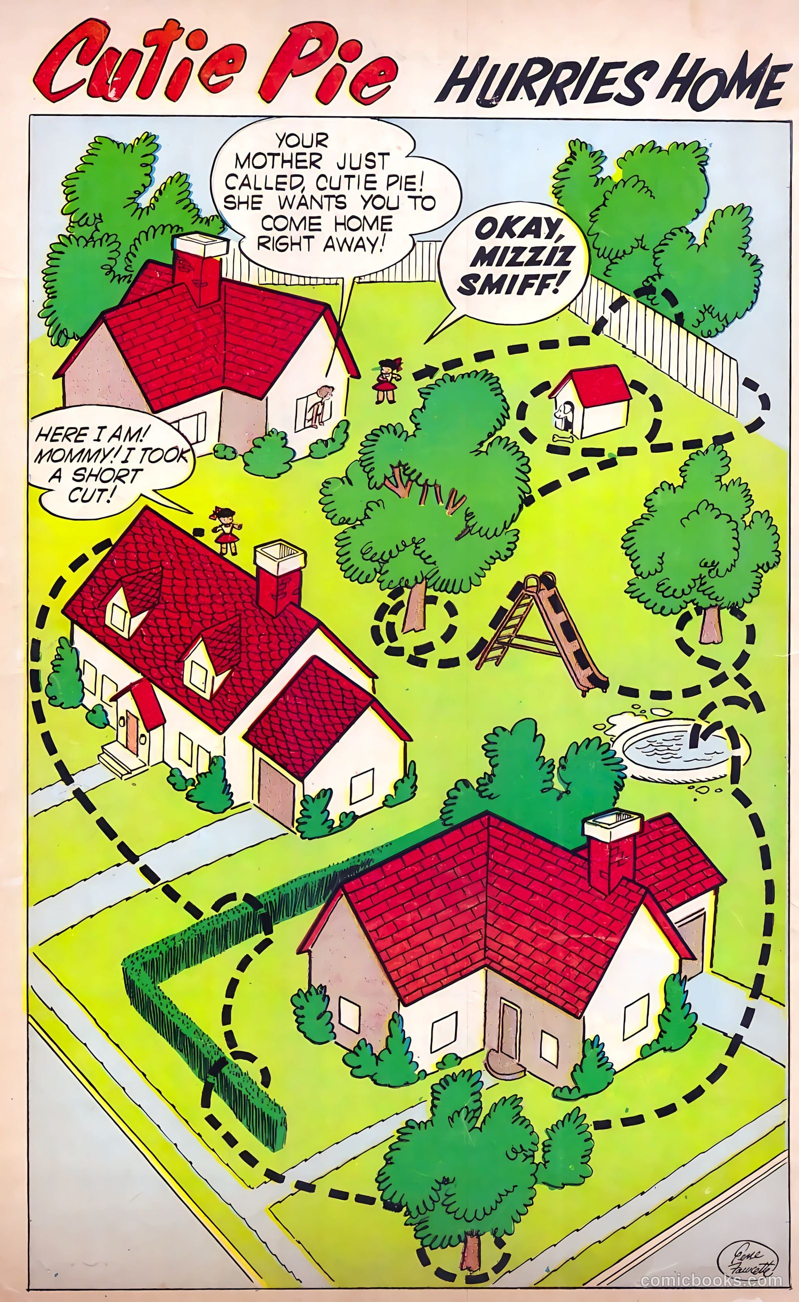 Cutie Pie #3 (1955) — page 36 of 36