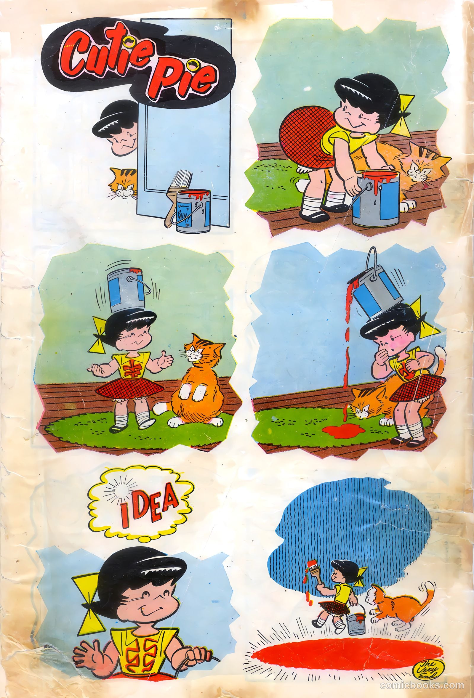 Cutie Pie #4 (1956) — page 36 of 36