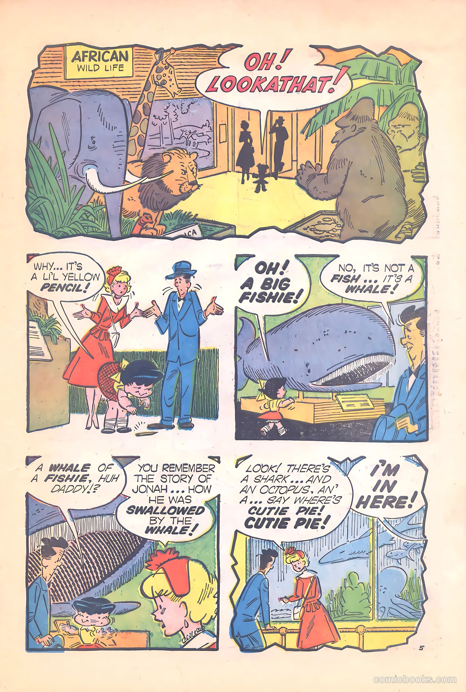 Cutie Pie #5 (1956) — page 7 of 36