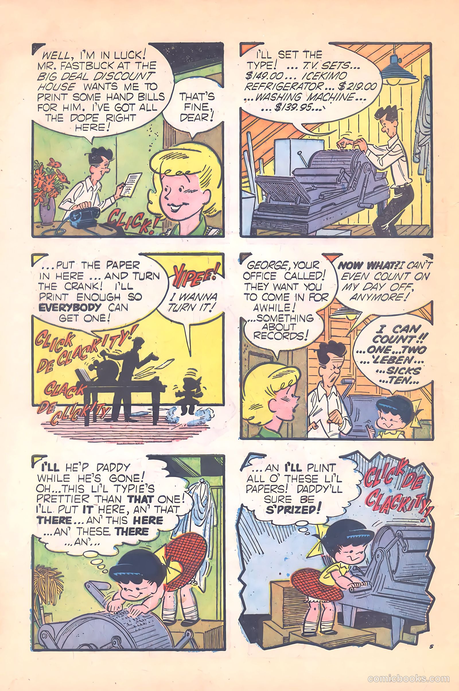 Cutie Pie #5 (1956) — page 30 of 36