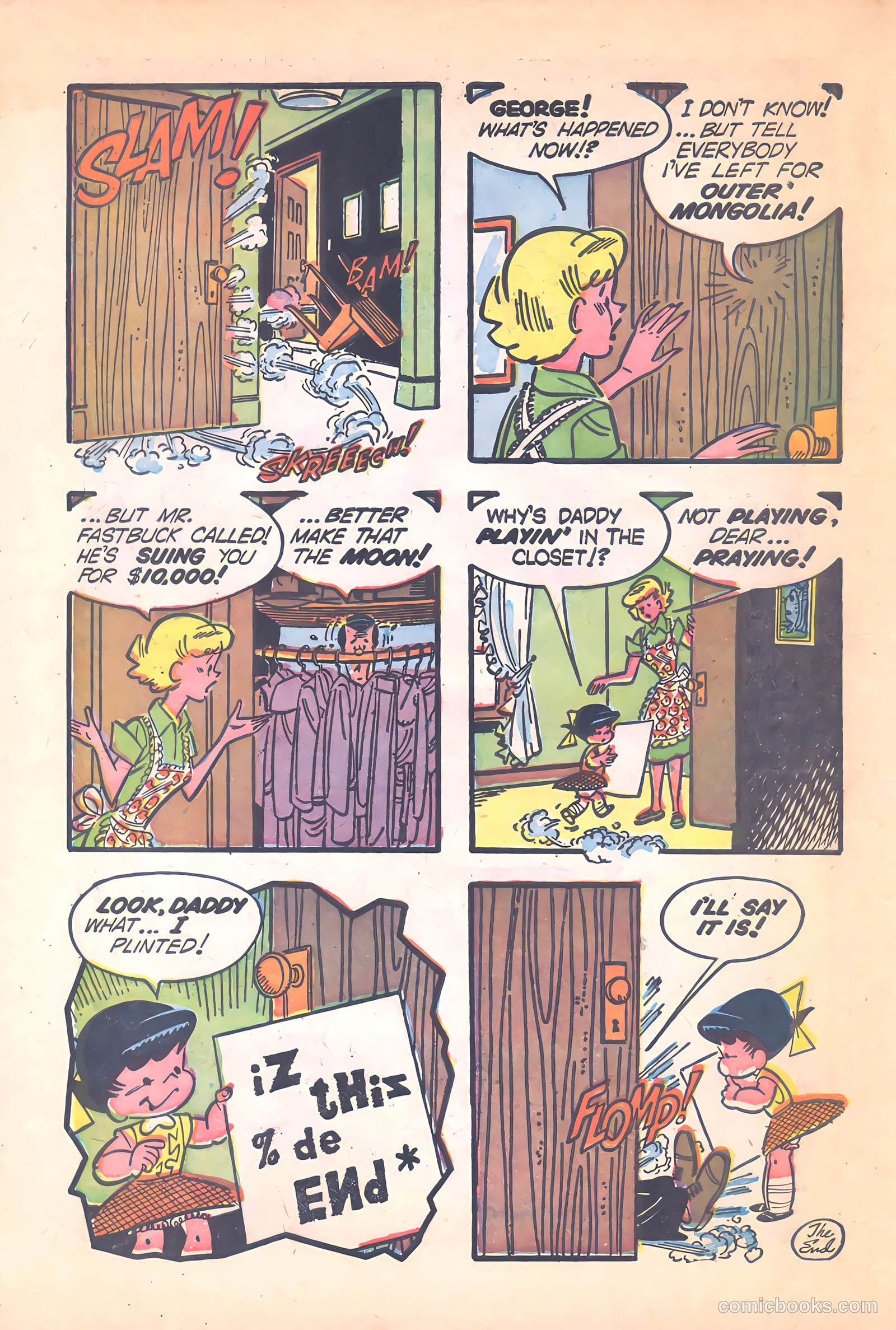 Cutie Pie #5 (1956) — page 32 of 36