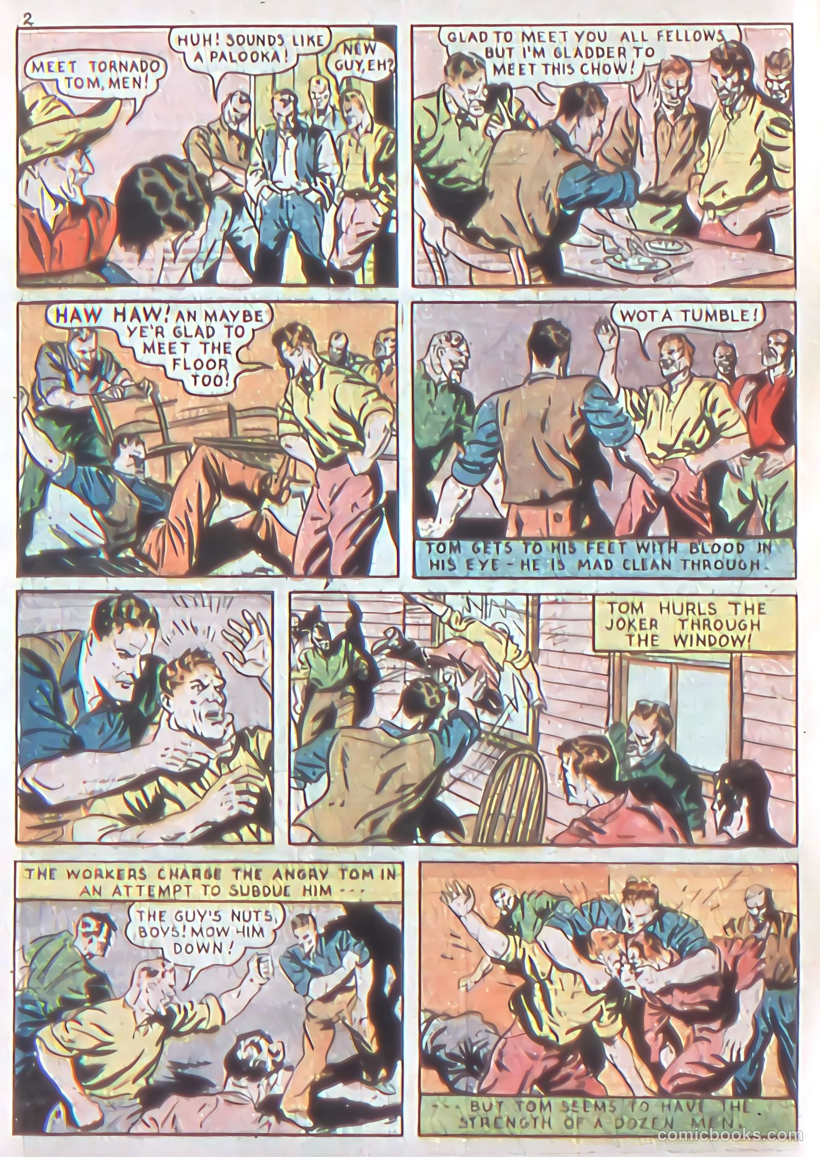 Cyclone Comics #1 (1940) — page 4 of 68