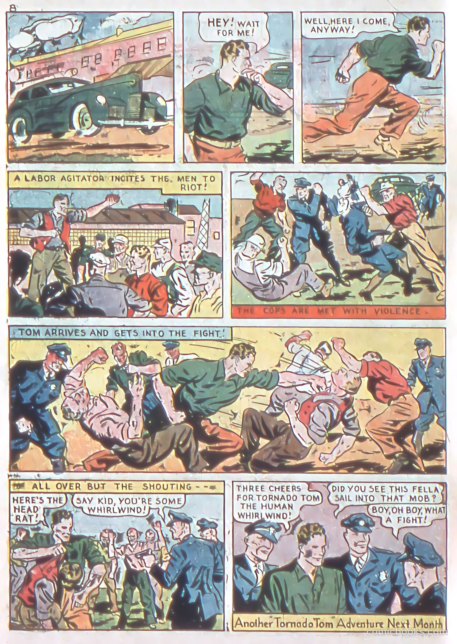 Cyclone Comics #1 (1940) — page 10 of 68
