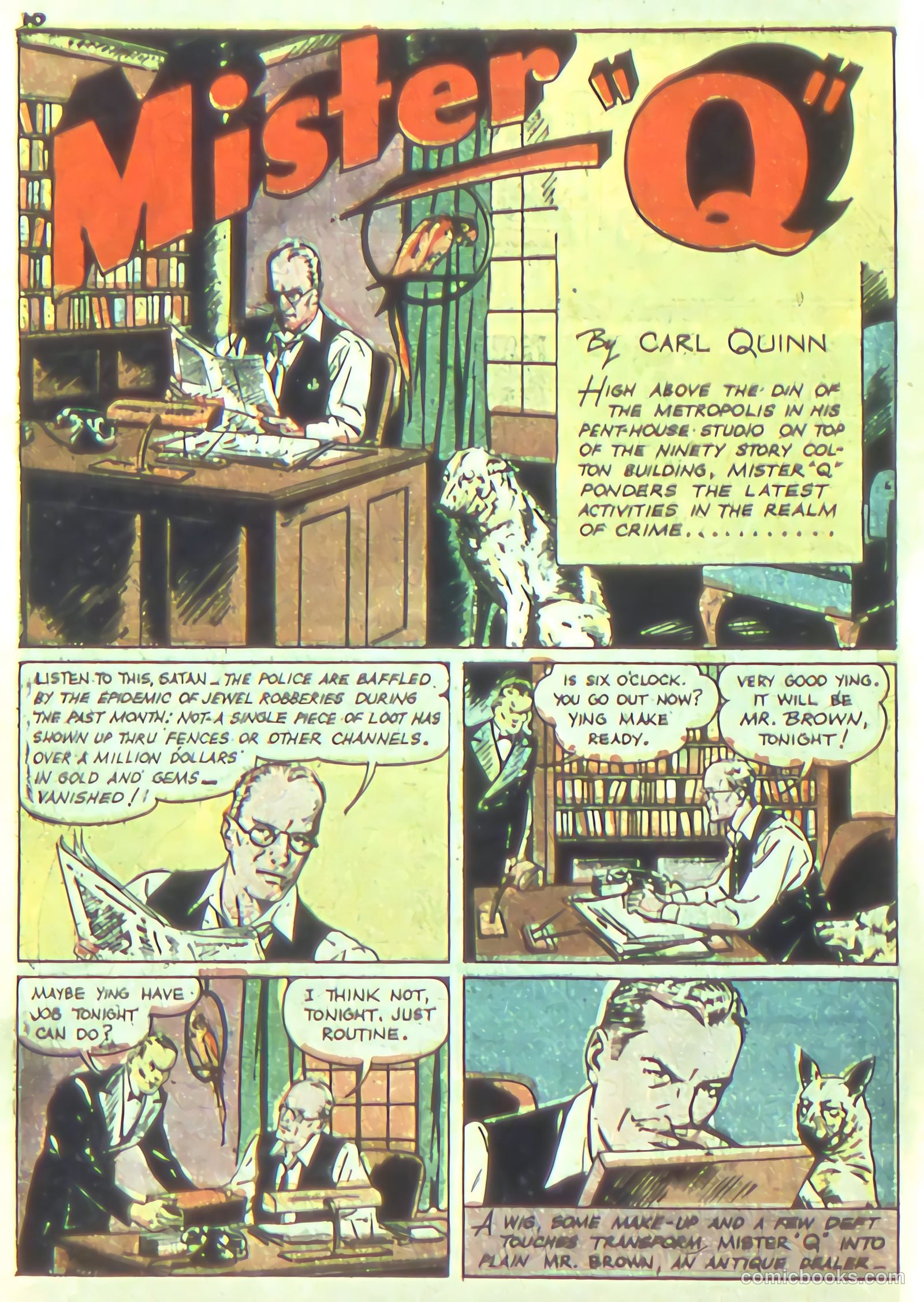 Cyclone Comics #1 (1940) — page 12 of 68