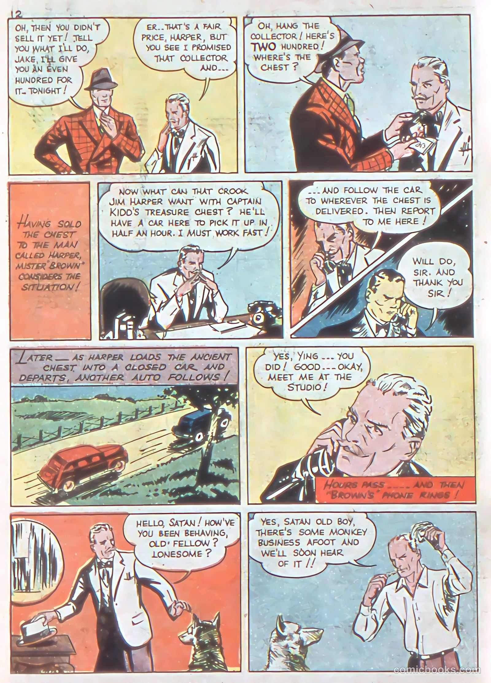 Cyclone Comics #1 (1940) — page 14 of 68