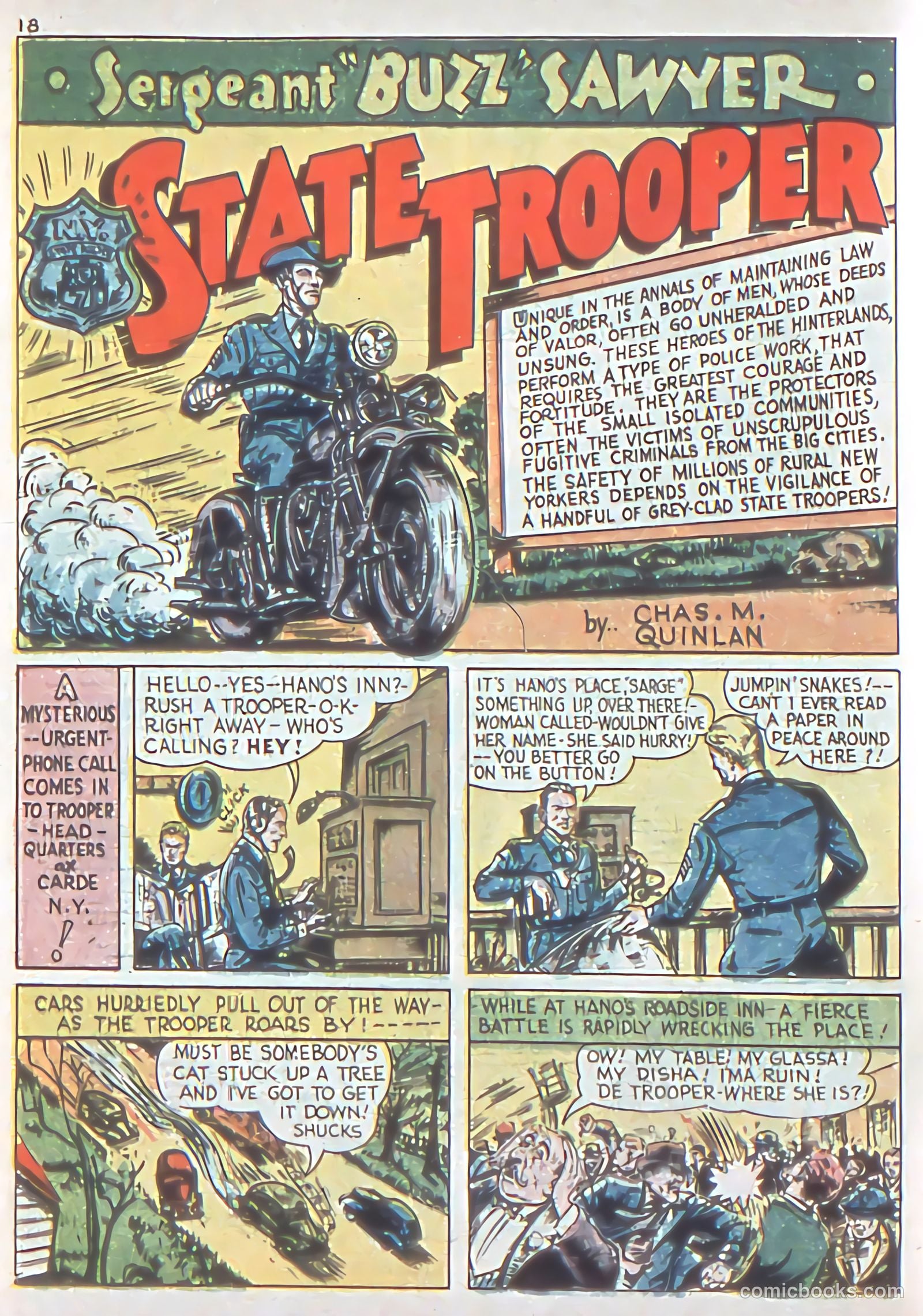 Cyclone Comics #1 (1940) — page 20 of 68