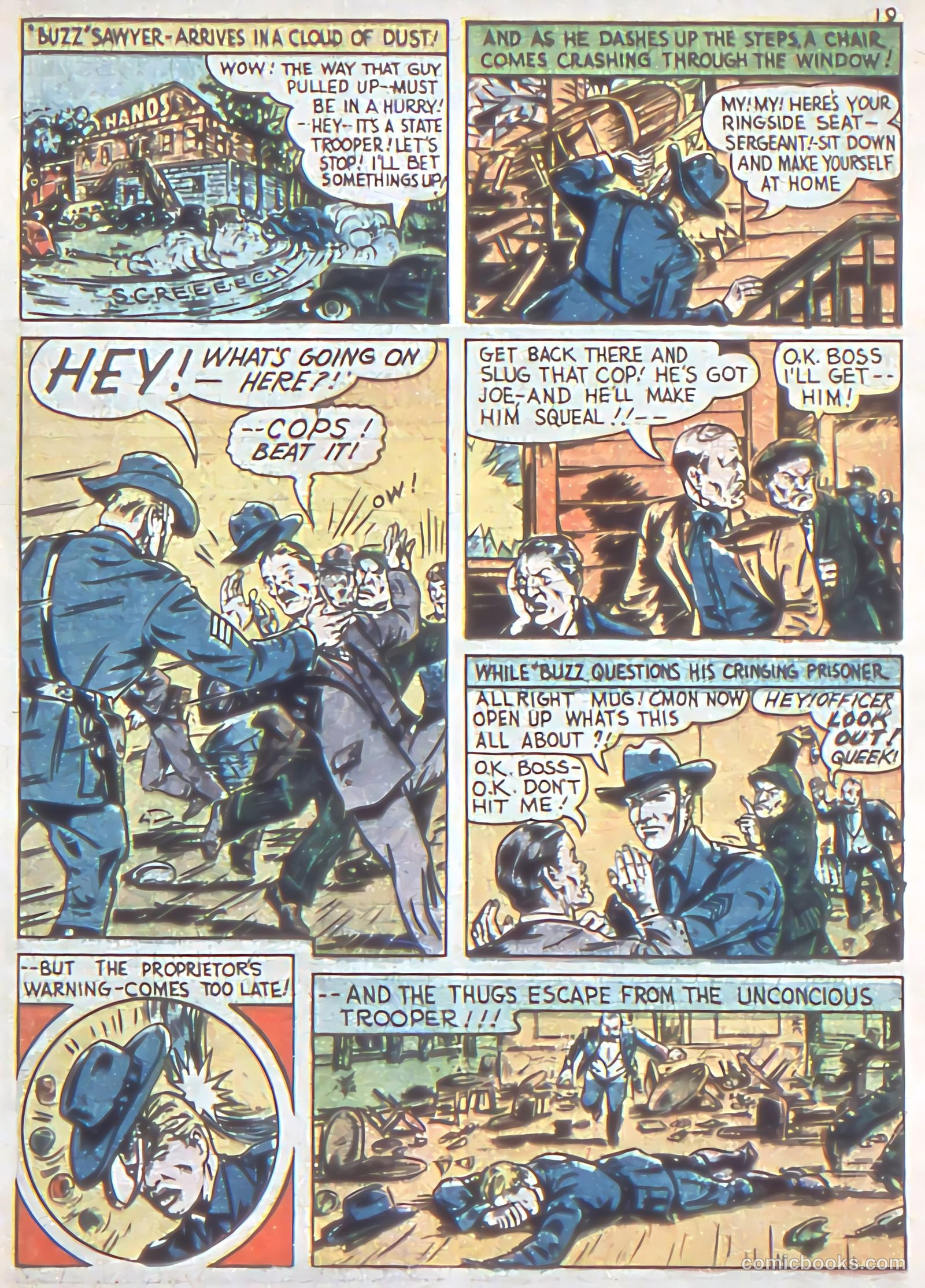 Cyclone Comics #1 (1940) — page 21 of 68
