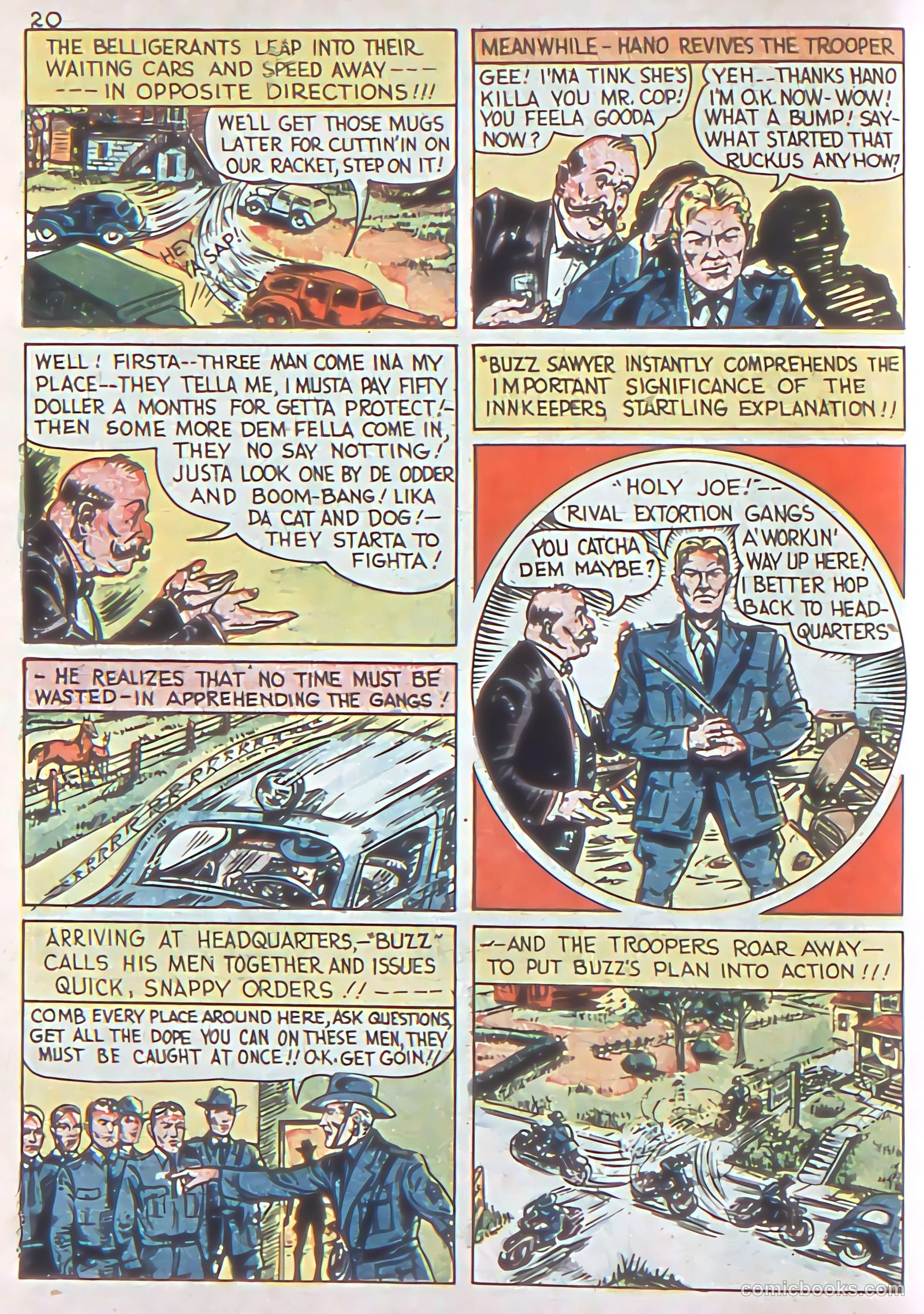 Cyclone Comics #1 (1940) — page 22 of 68