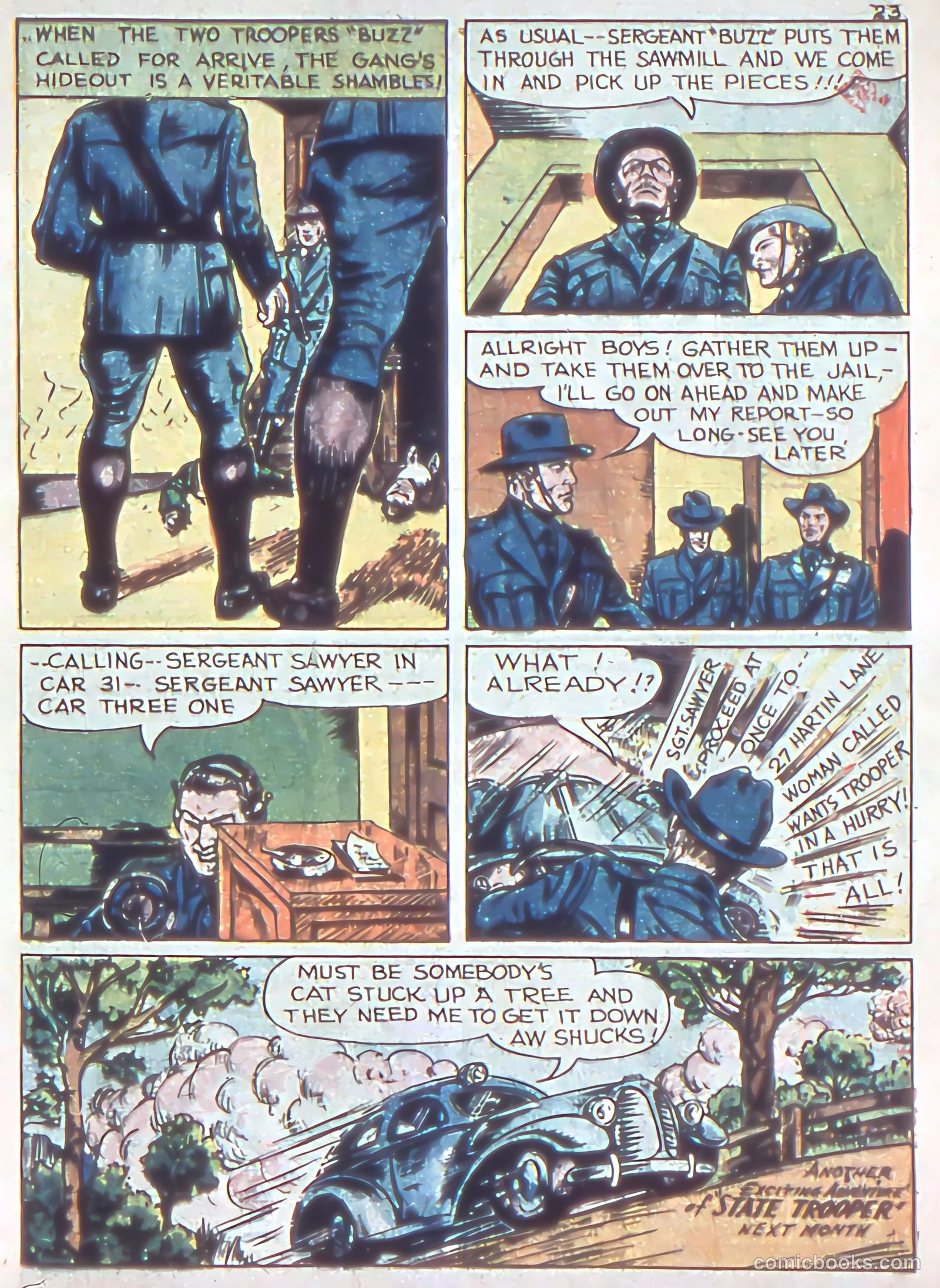 Cyclone Comics #1 (1940) — page 25 of 68