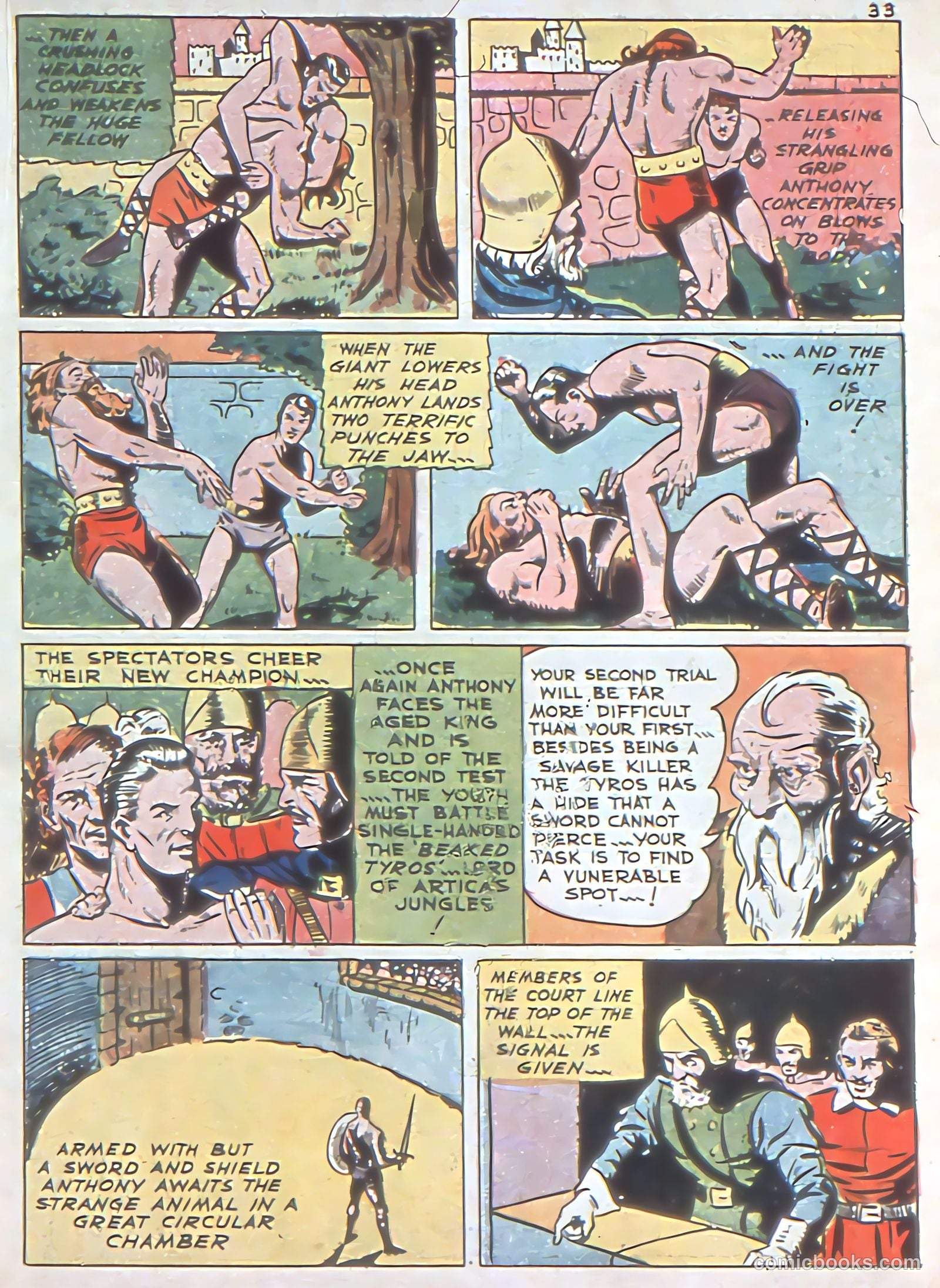 Cyclone Comics #1 (1940) — page 35 of 68