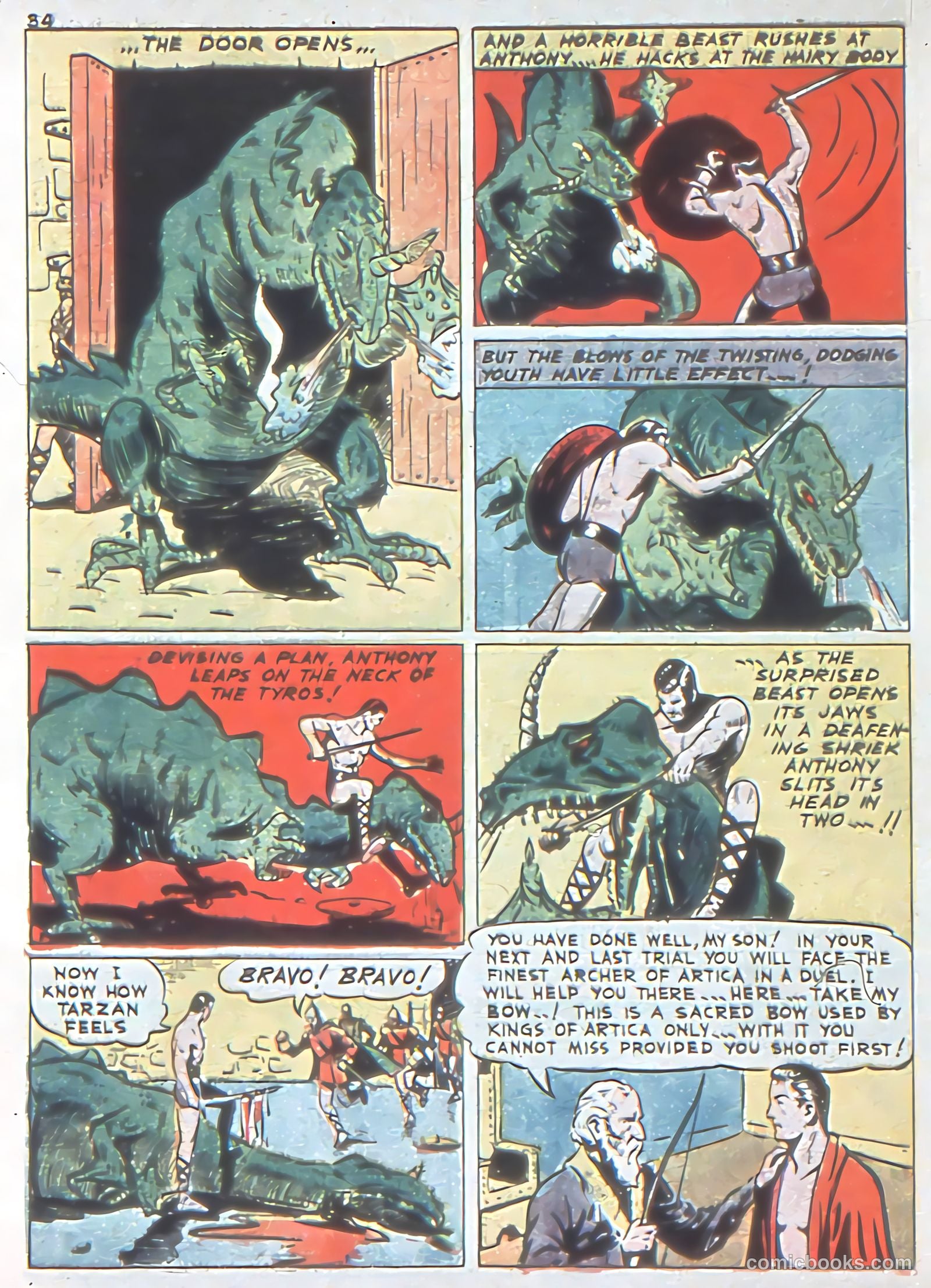 Cyclone Comics #1 (1940) — page 36 of 68