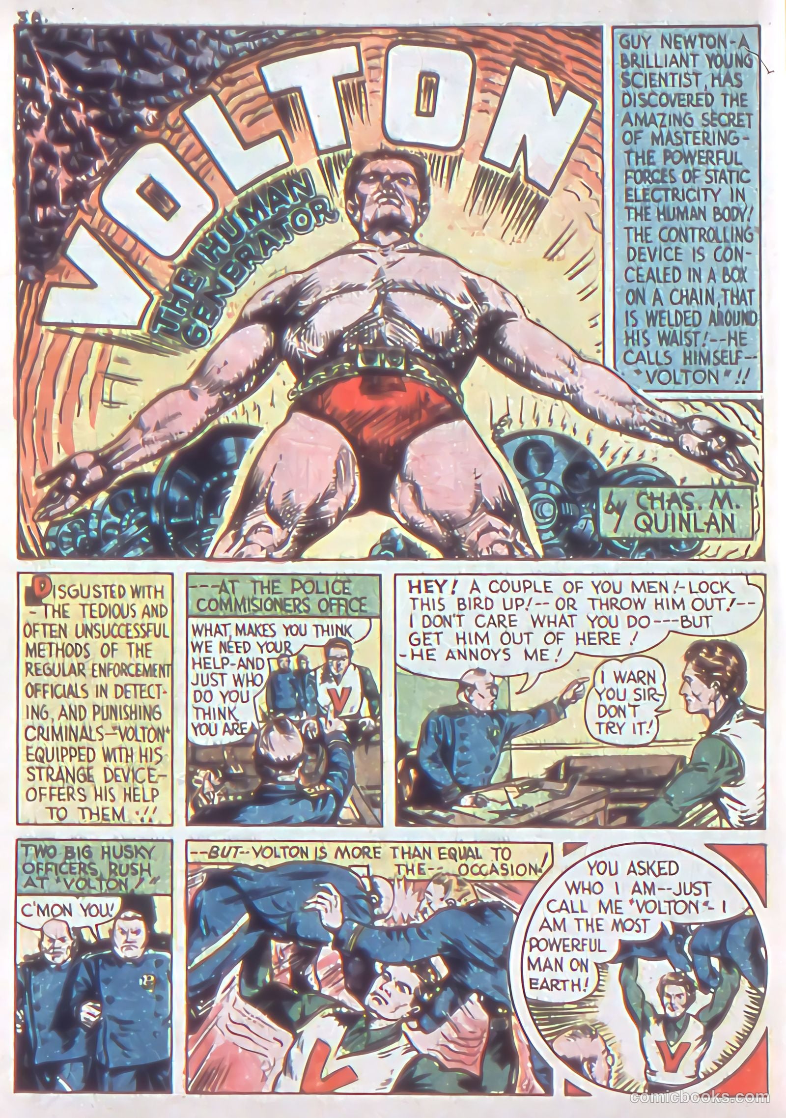 Cyclone Comics #1 (1940) — page 40 of 68