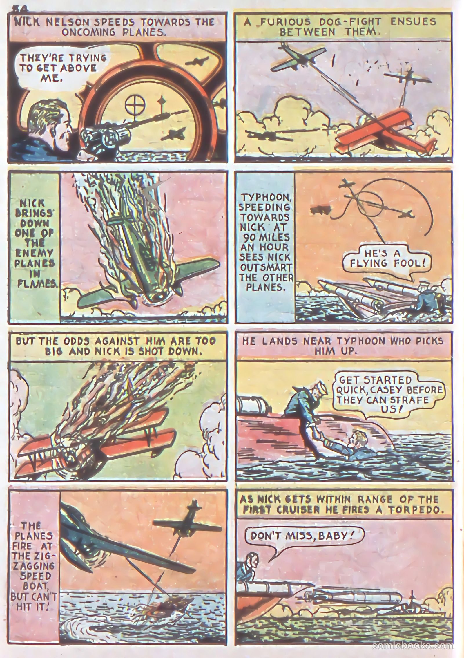 Cyclone Comics #1 (1940) — page 56 of 68