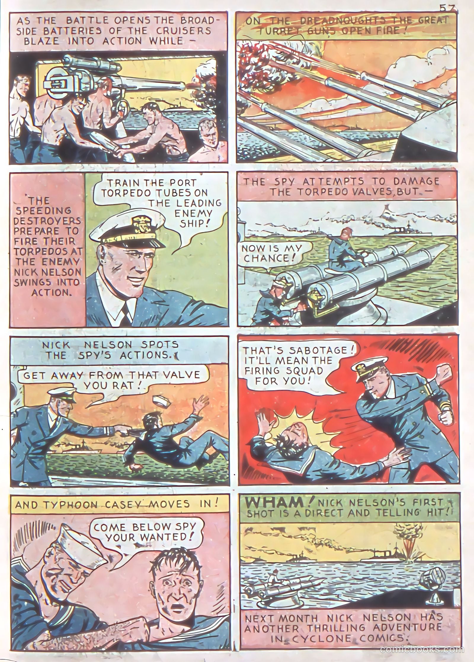 Cyclone Comics #1 (1940) — page 59 of 68