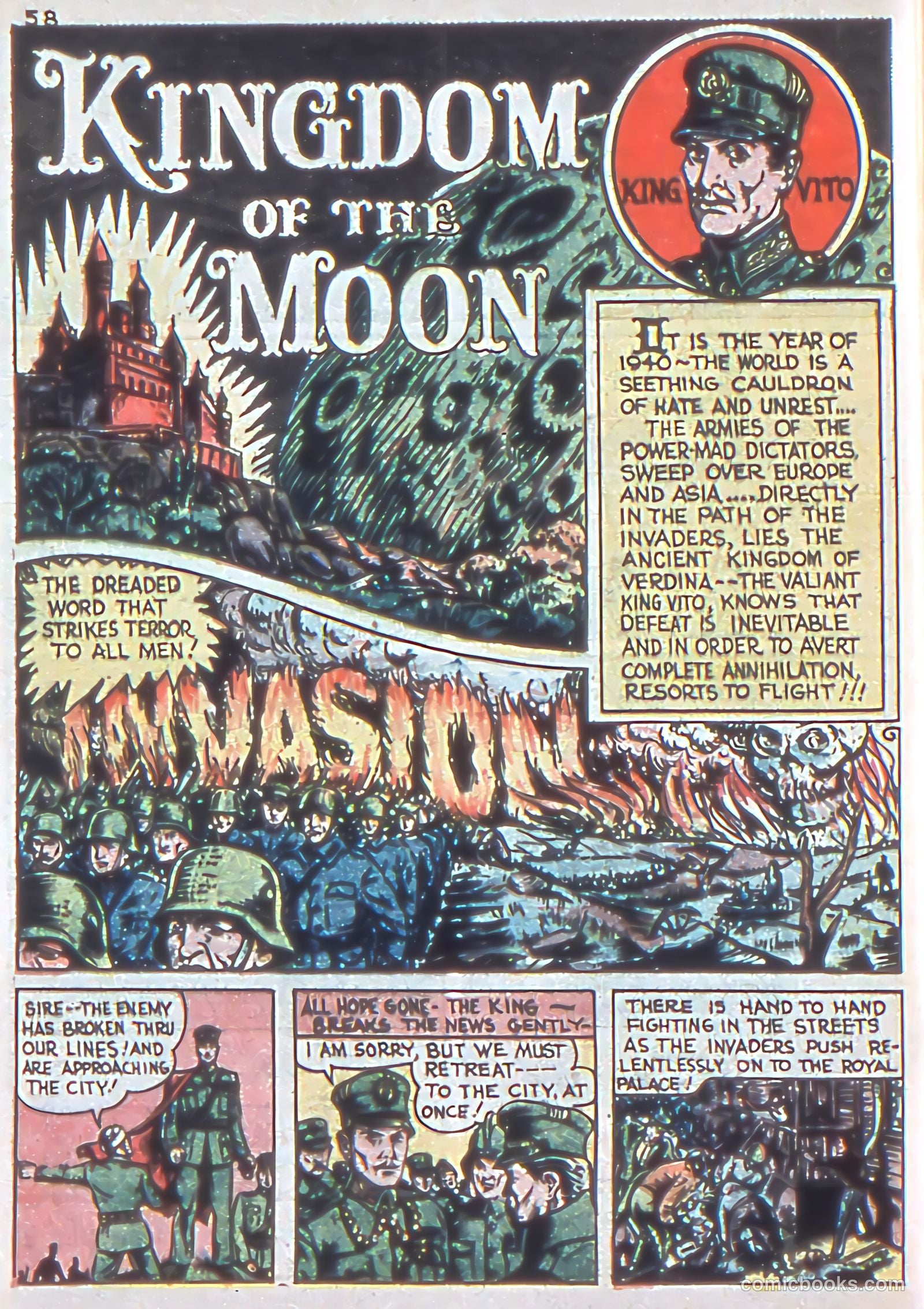 Cyclone Comics #1 (1940) — page 60 of 68
