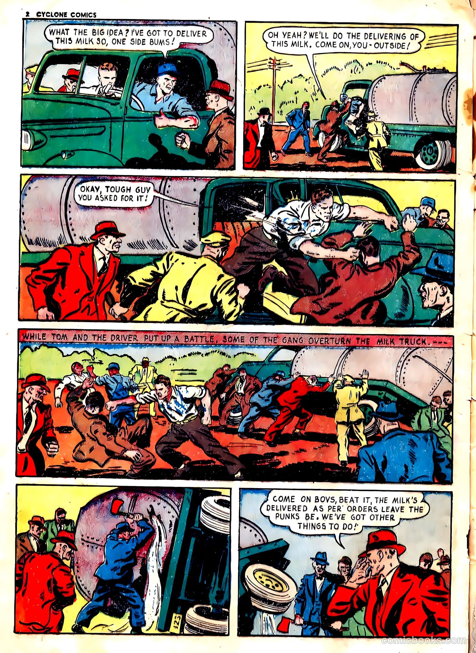 Cyclone Comics #2 (1940) — page 3 of 7