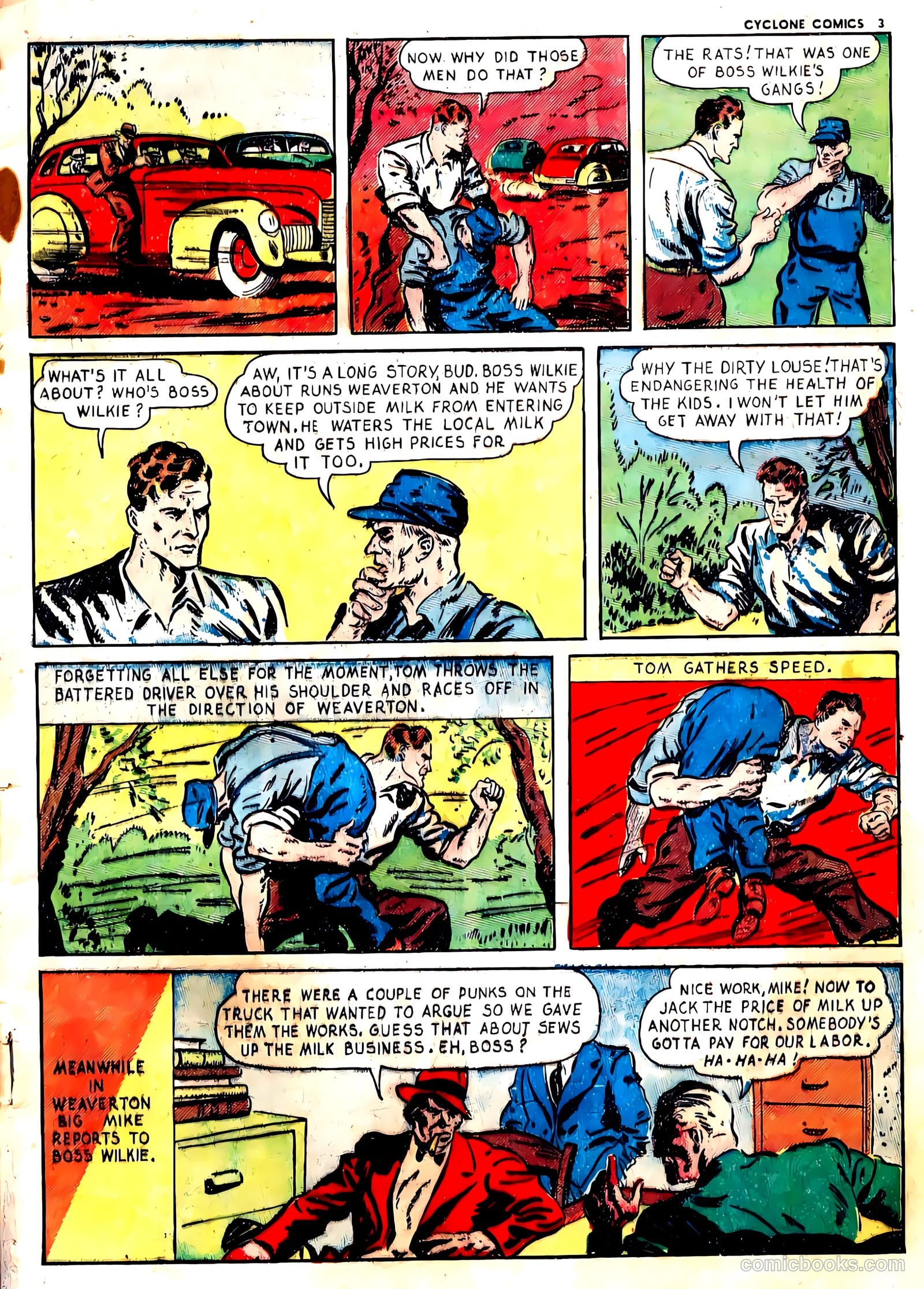Cyclone Comics #2 (1940) — page 4 of 7