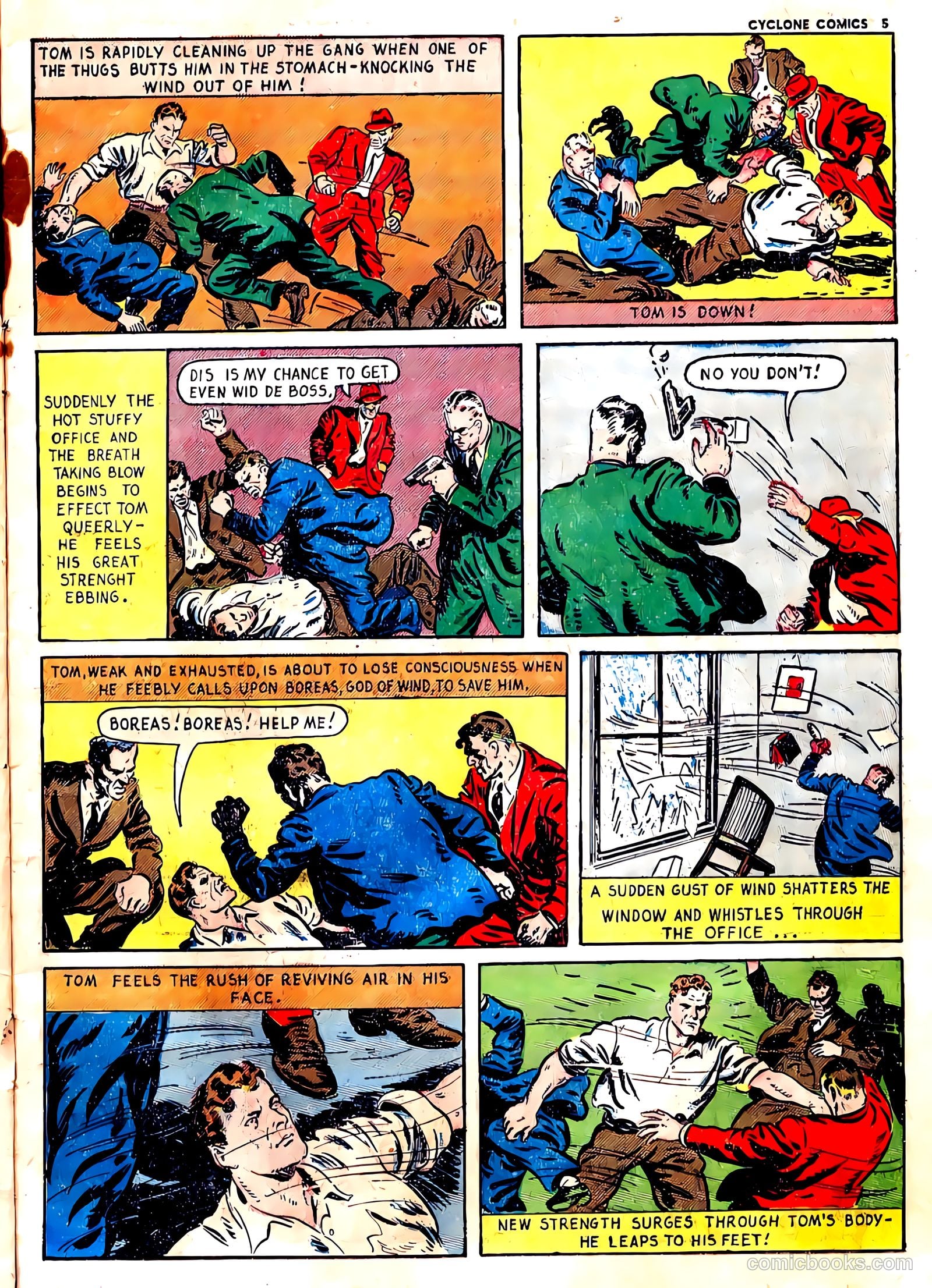 Cyclone Comics #2 (1940) — page 6 of 7