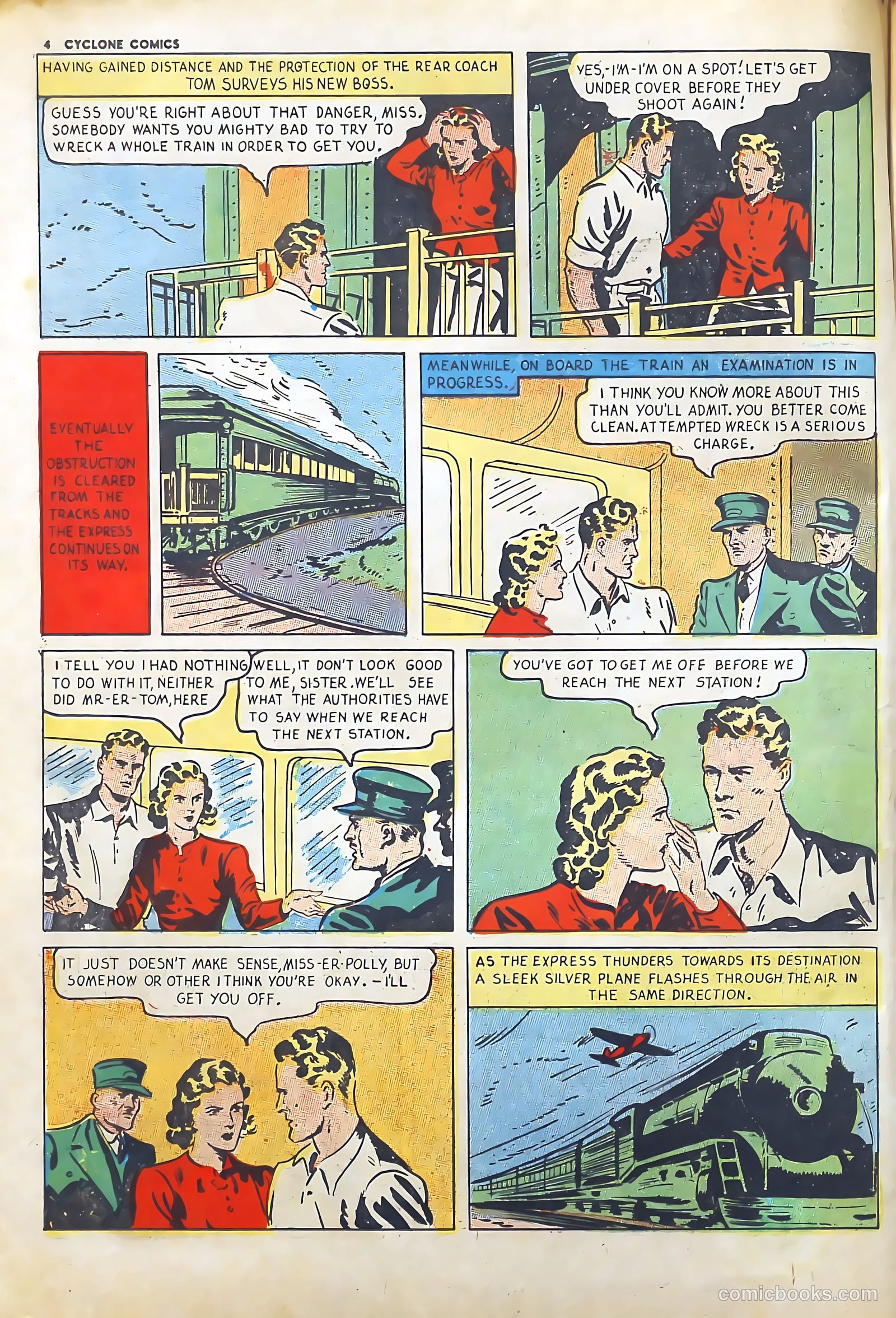 Cyclone Comics #3 (1940) — page 3 of 62