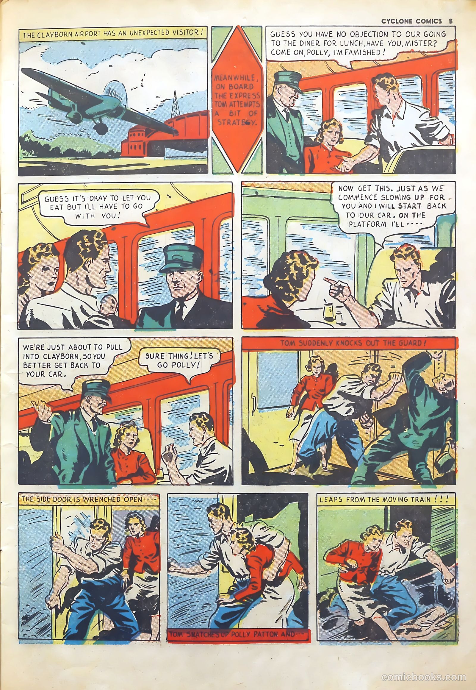 Cyclone Comics #3 (1940) — page 4 of 62