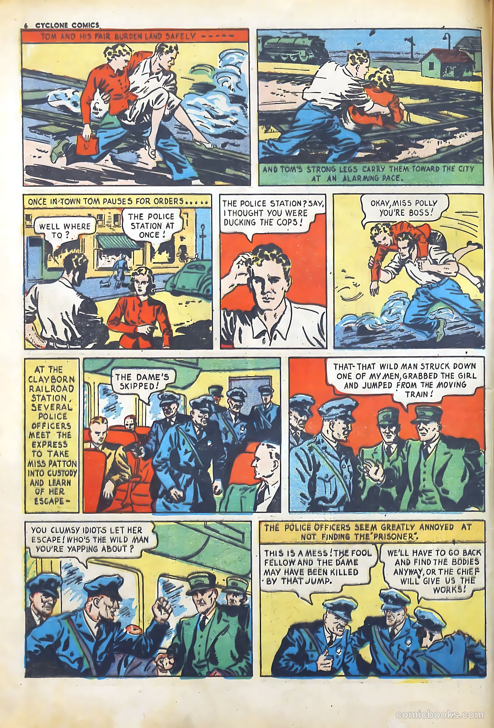 Cyclone Comics #3 (1940) — page 5 of 62