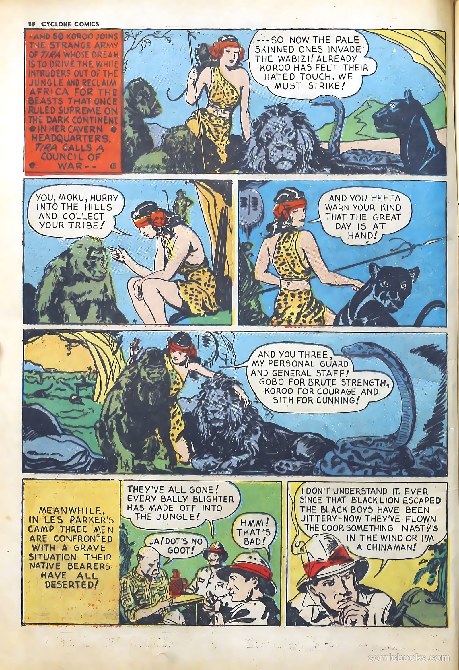Cyclone Comics #3 (1940) — page 9 of 62