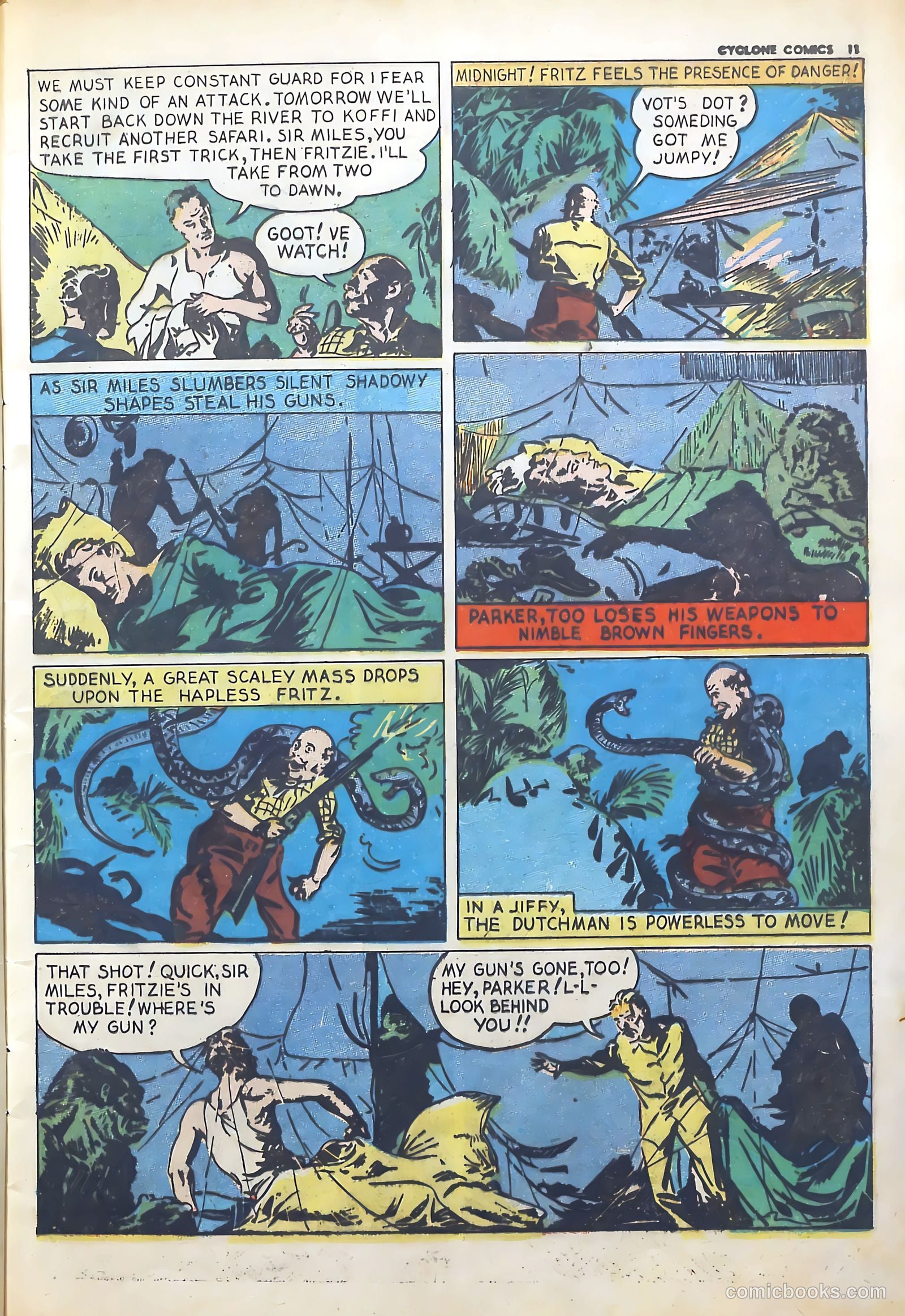Cyclone Comics #3 (1940) — page 10 of 62