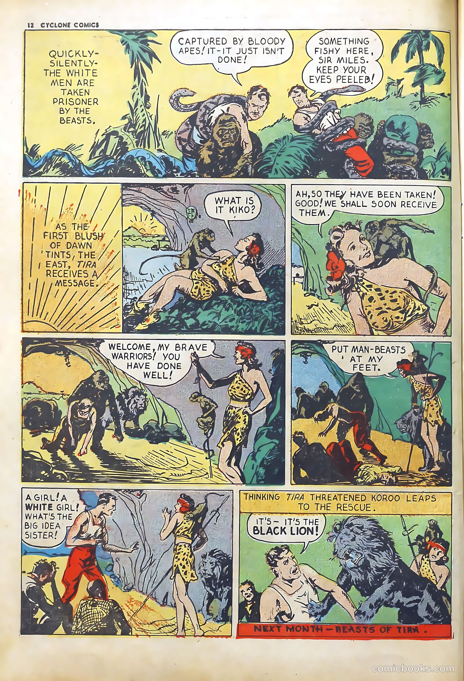 Cyclone Comics #3 (1940) — page 11 of 62
