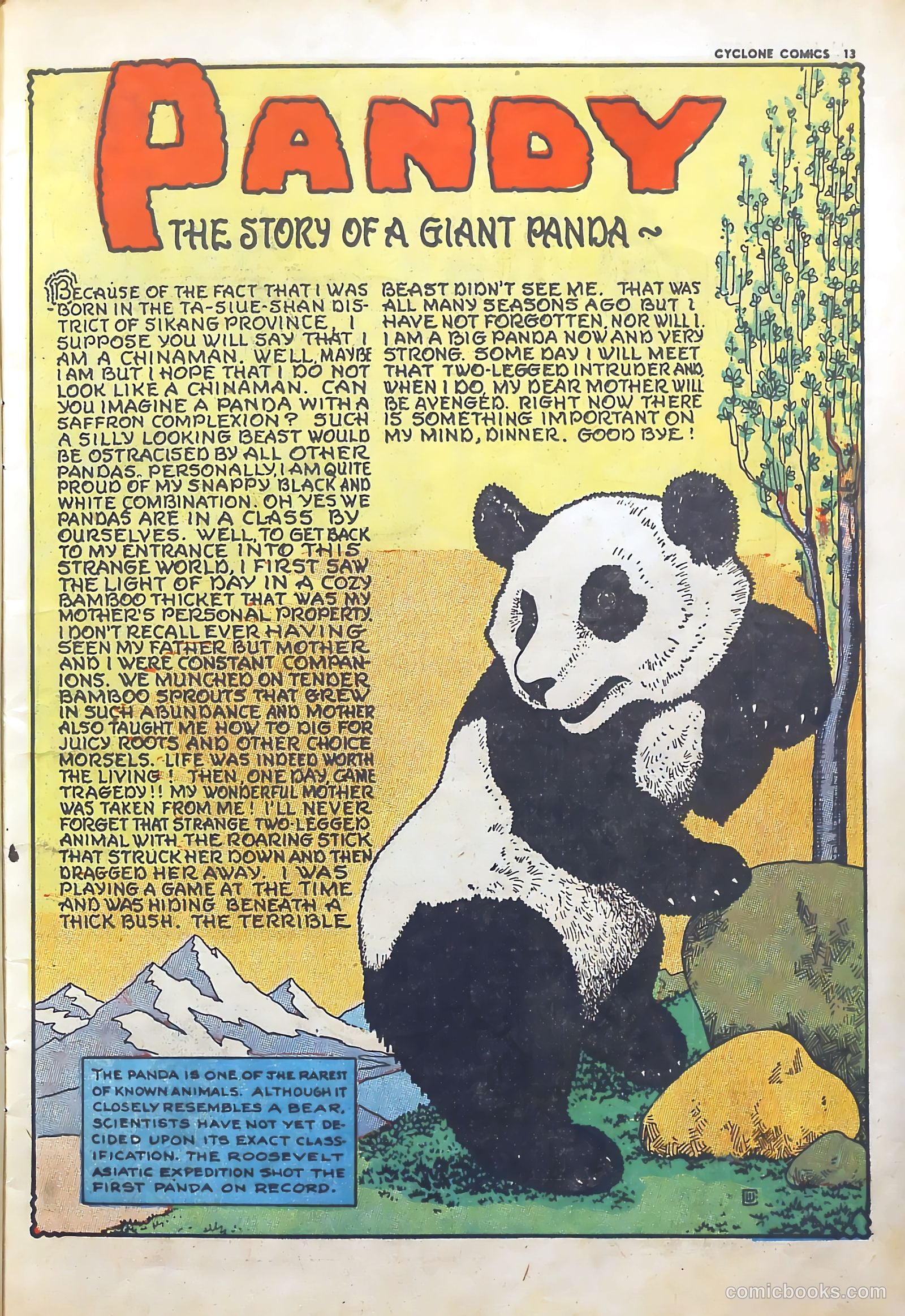 Cyclone Comics #3 (1940) — page 12 of 62