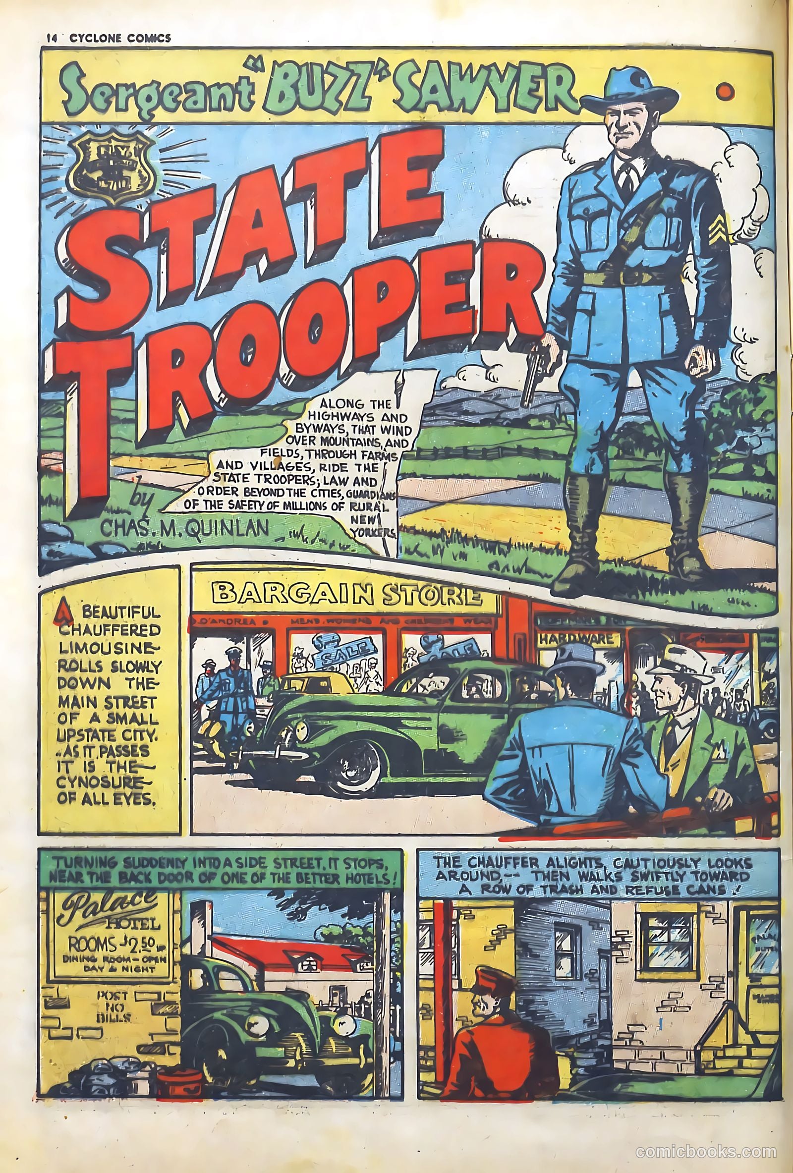 Cyclone Comics #3 (1940) — page 13 of 62