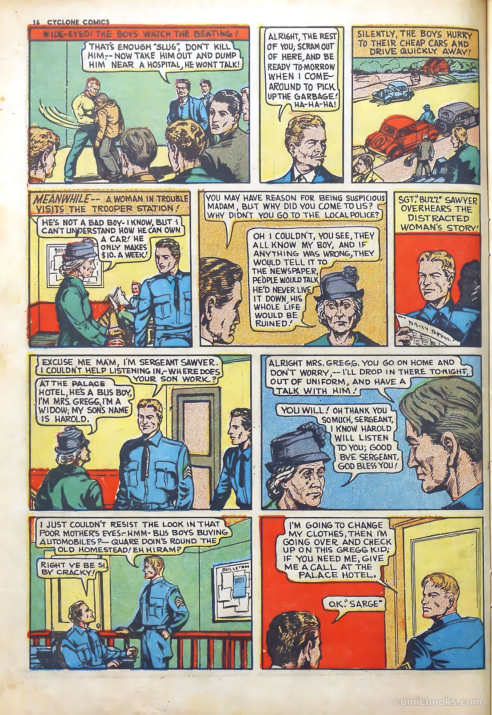 Cyclone Comics #3 (1940) — page 15 of 62