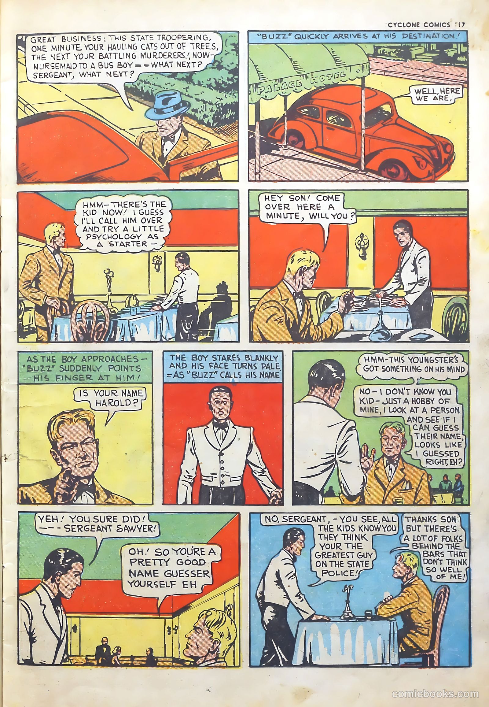 Cyclone Comics #3 (1940) — page 16 of 62