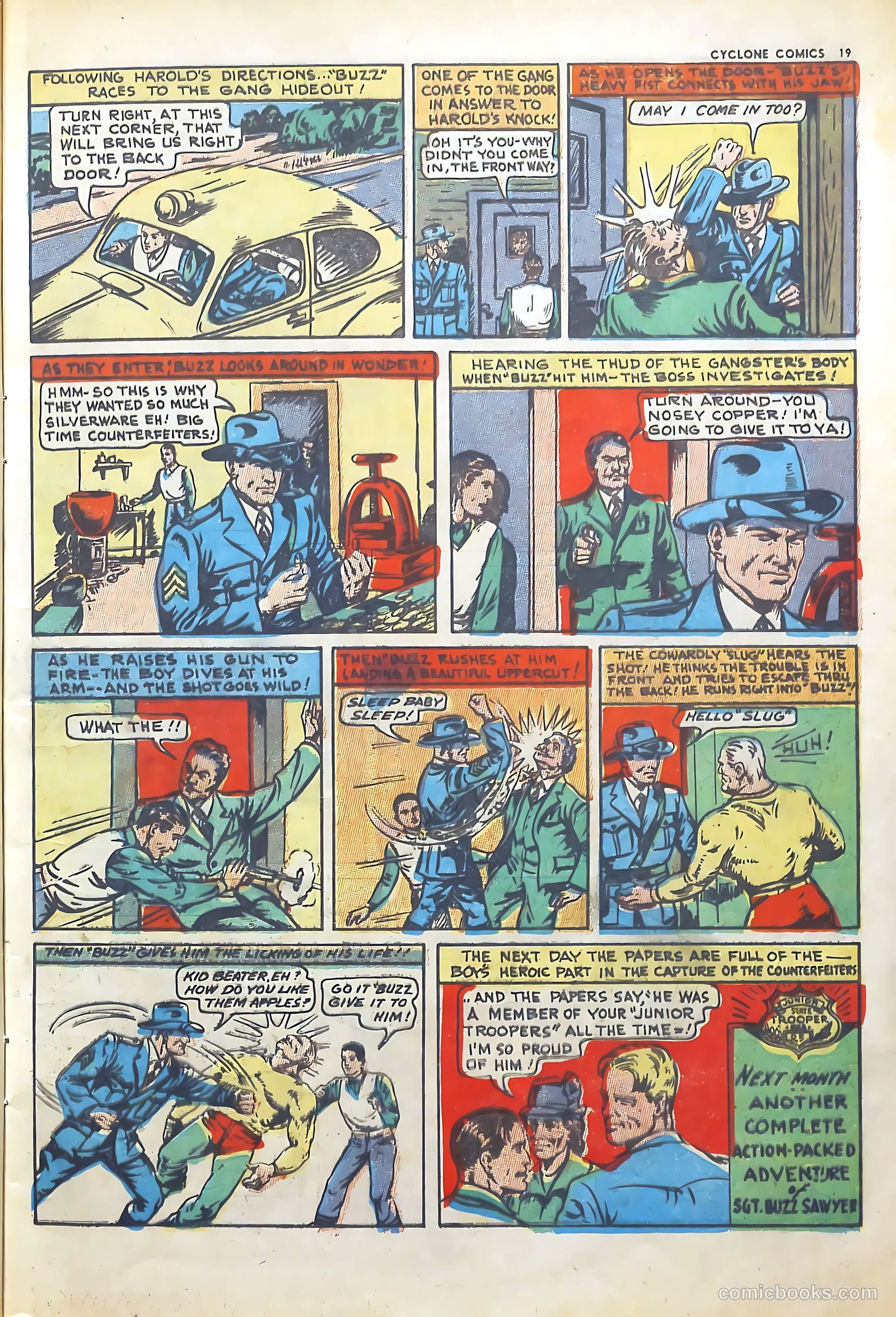 Cyclone Comics #3 (1940) — page 18 of 62