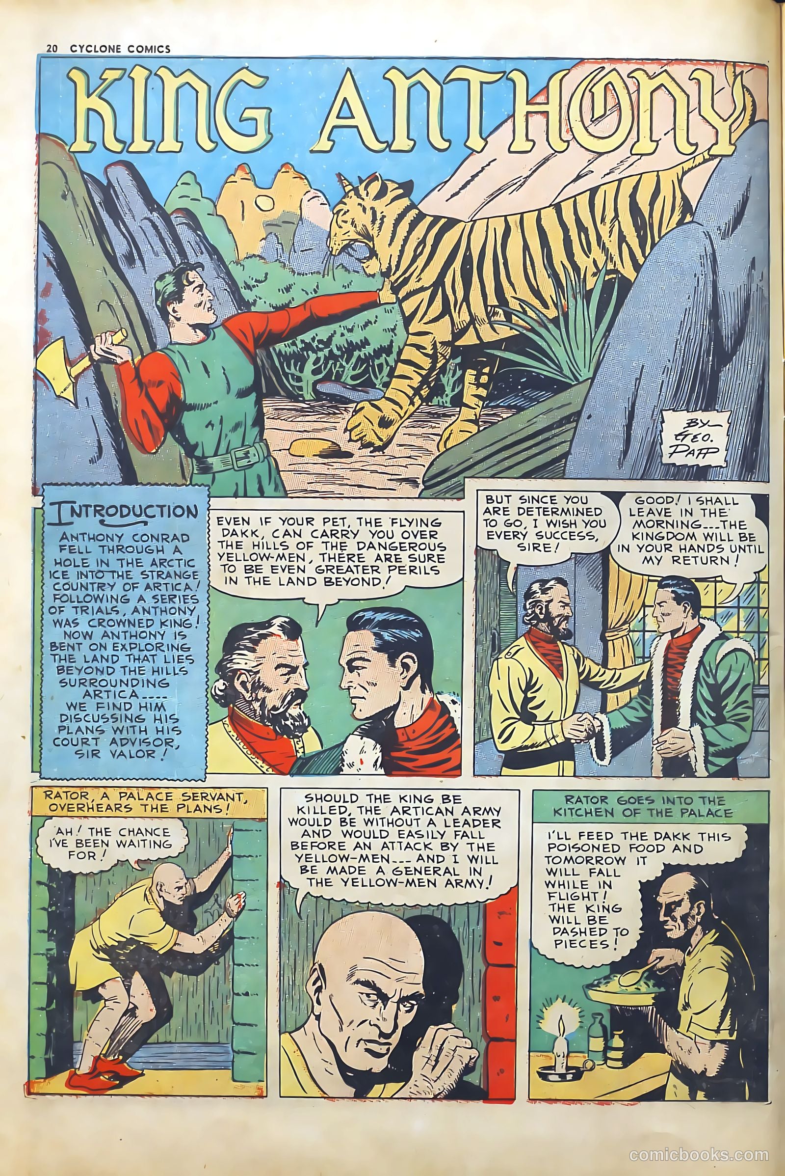 Cyclone Comics #3 (1940) — page 19 of 62