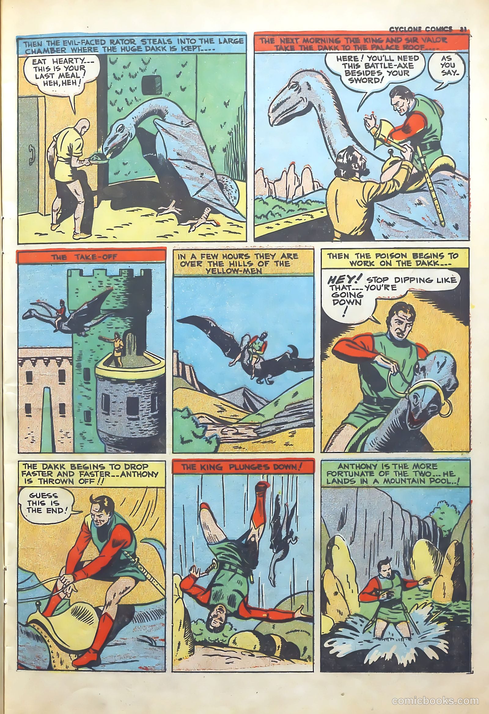 Cyclone Comics #3 (1940) — page 20 of 62