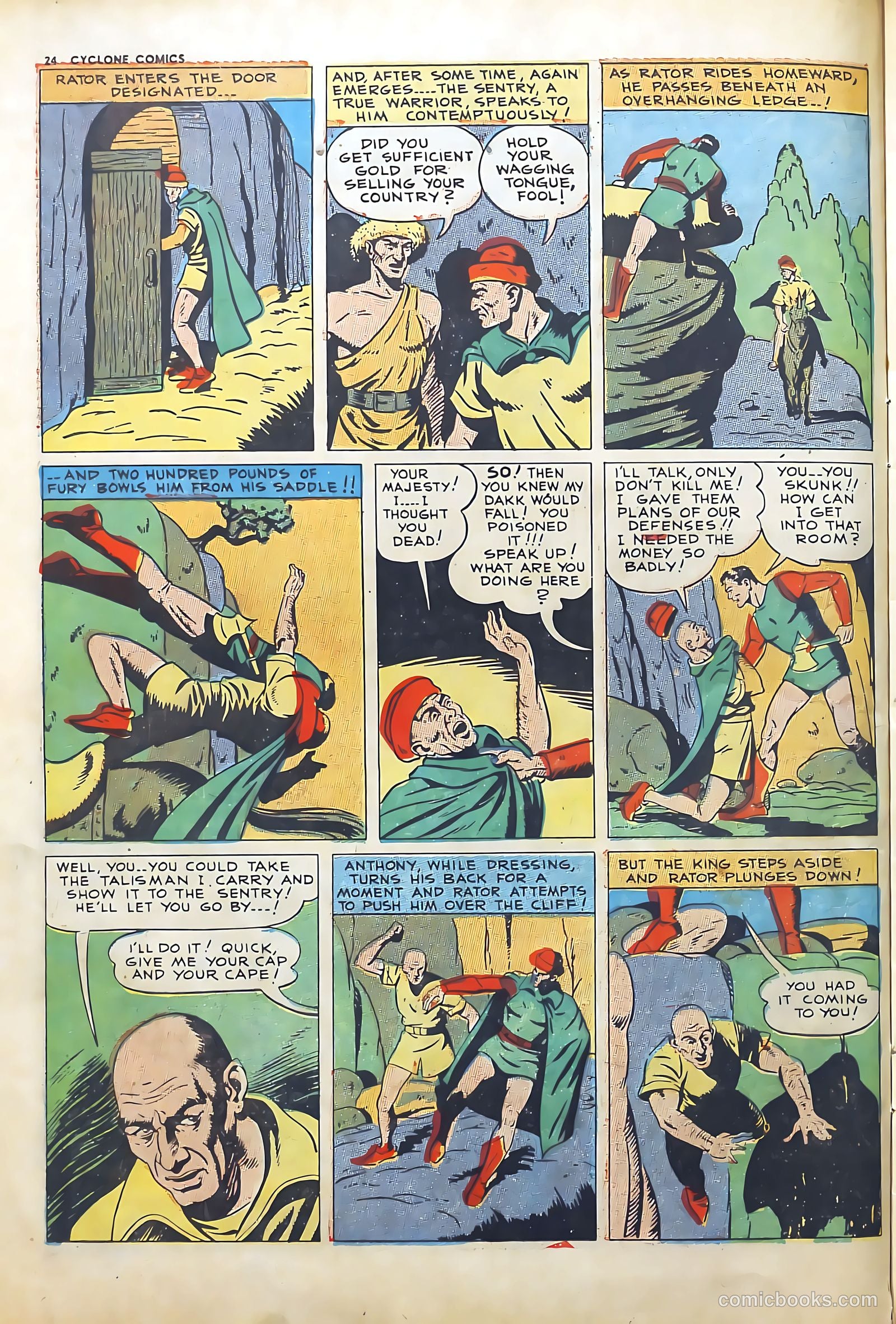 Cyclone Comics #3 (1940) — page 23 of 62