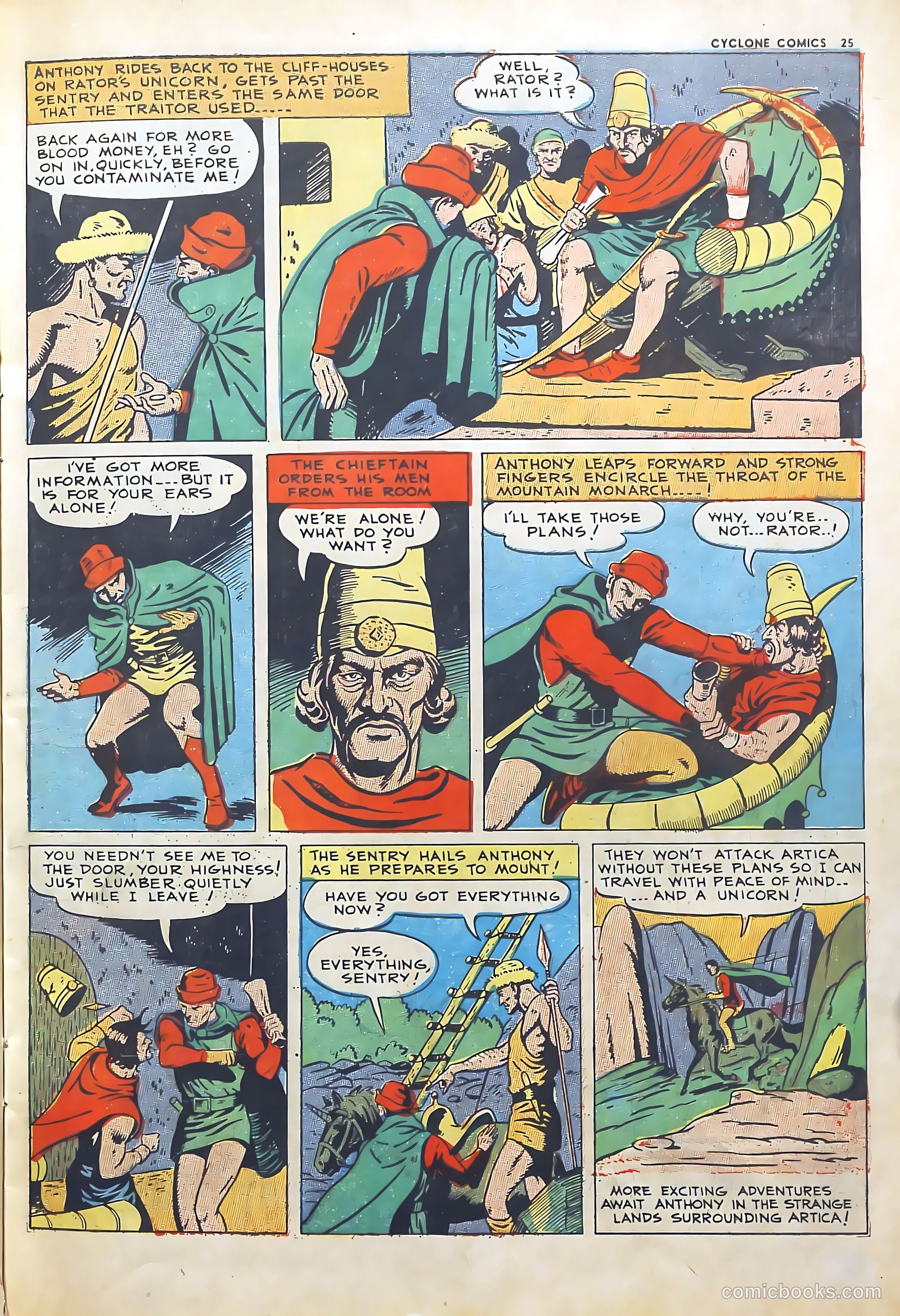 Cyclone Comics #3 (1940) — page 24 of 62