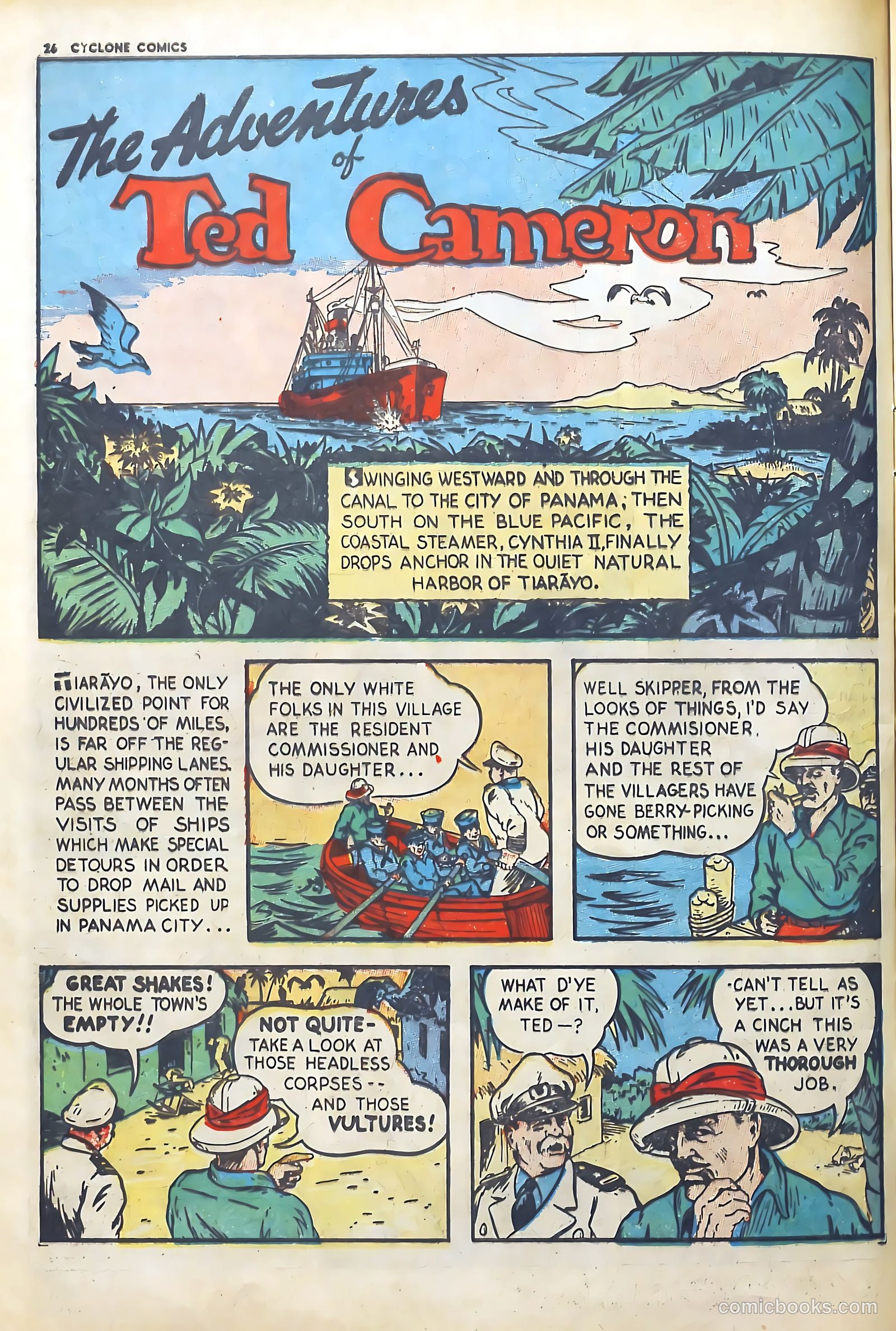 Cyclone Comics #3 (1940) — page 25 of 62