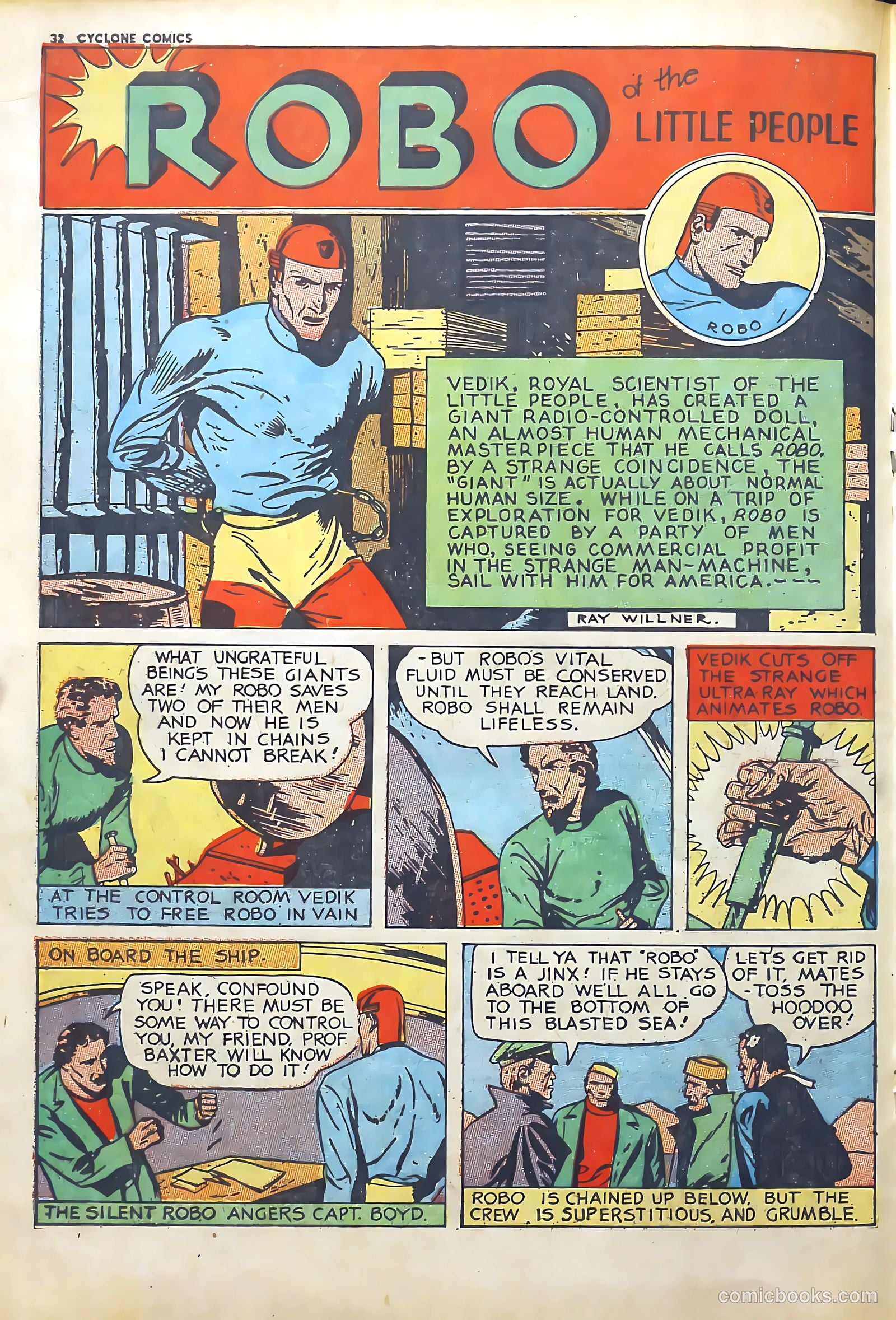 Cyclone Comics #3 (1940) — page 31 of 62