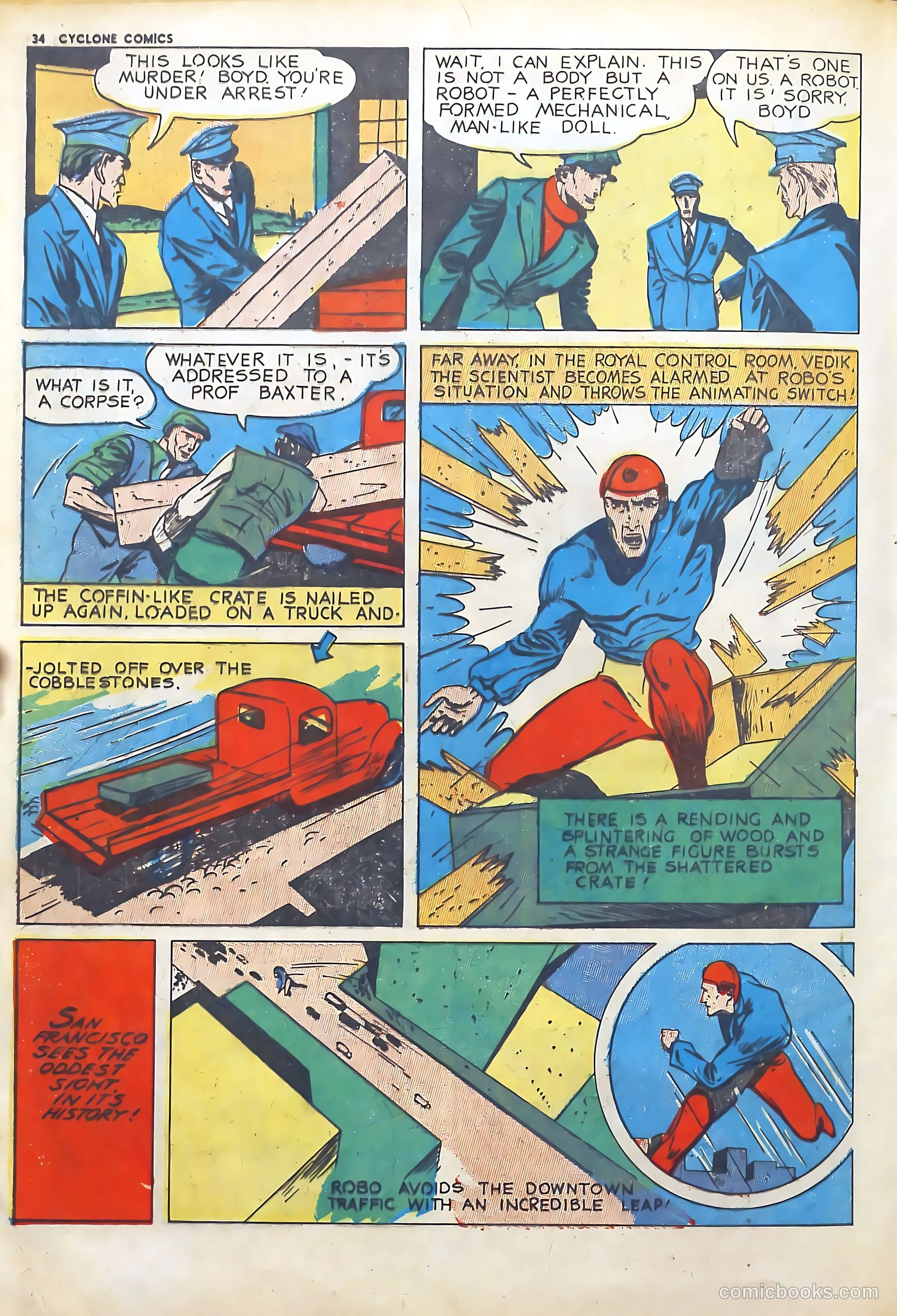 Cyclone Comics #3 (1940) — page 33 of 62