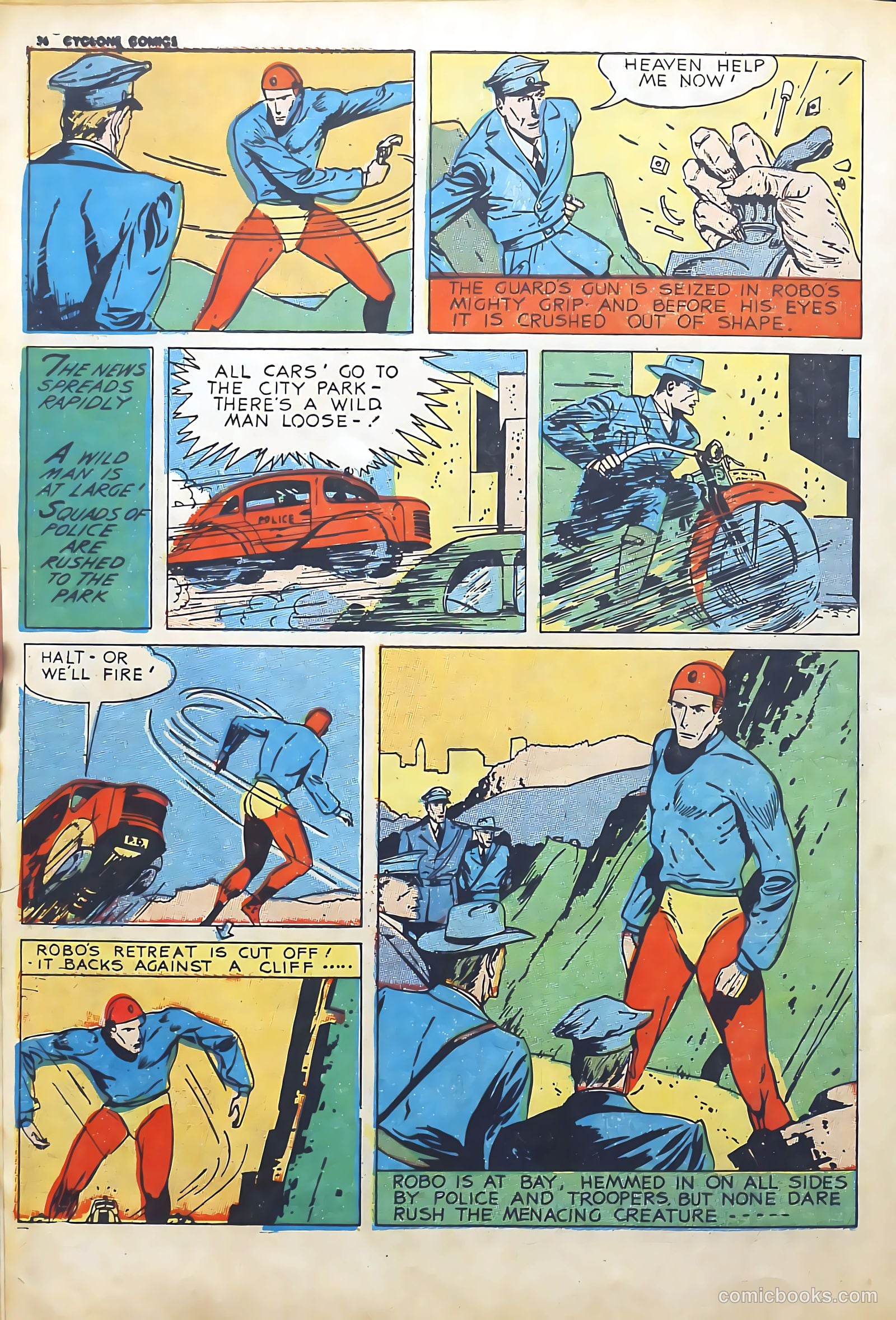 Cyclone Comics #3 (1940) — page 35 of 62