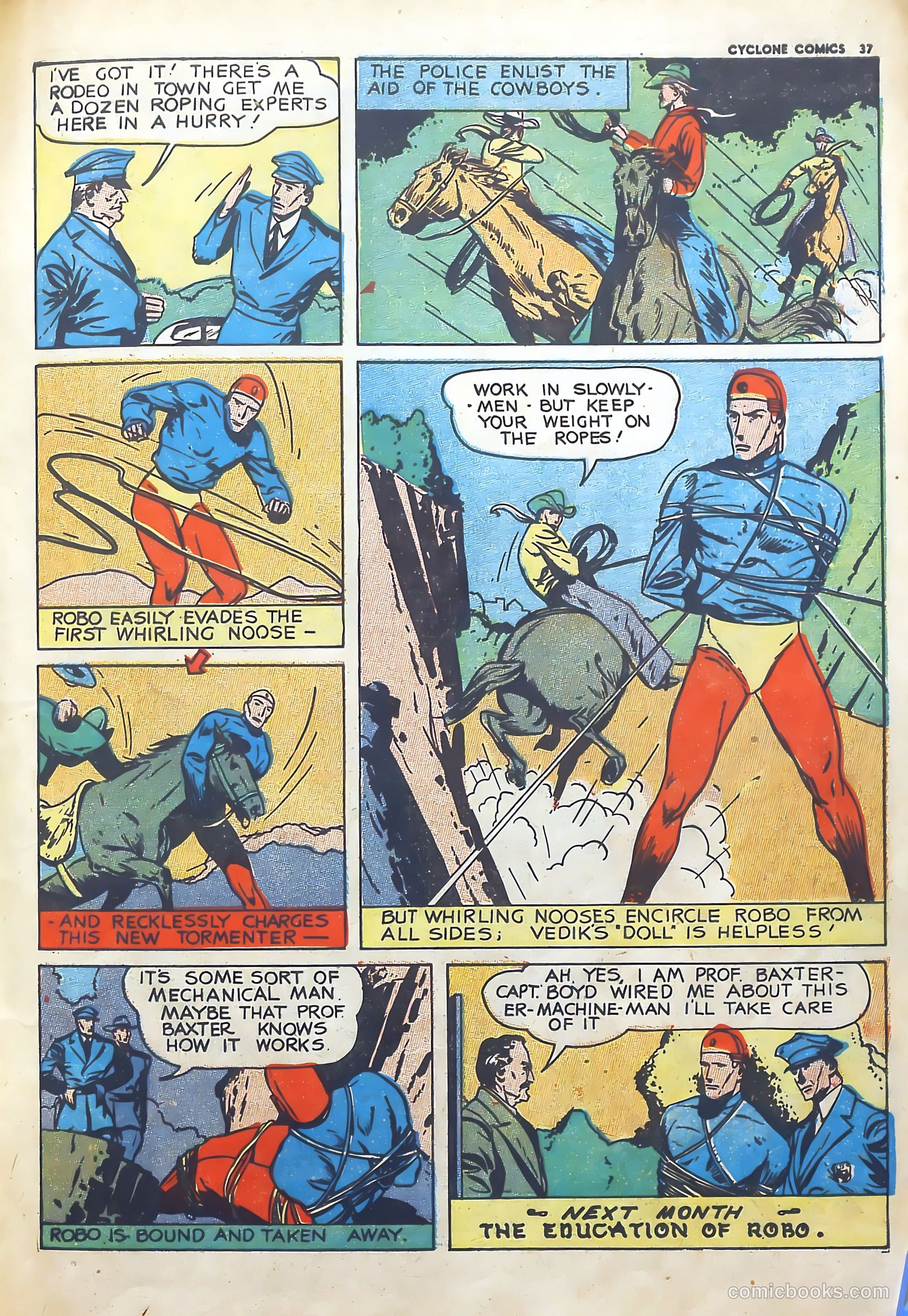 Cyclone Comics #3 (1940) — page 36 of 62