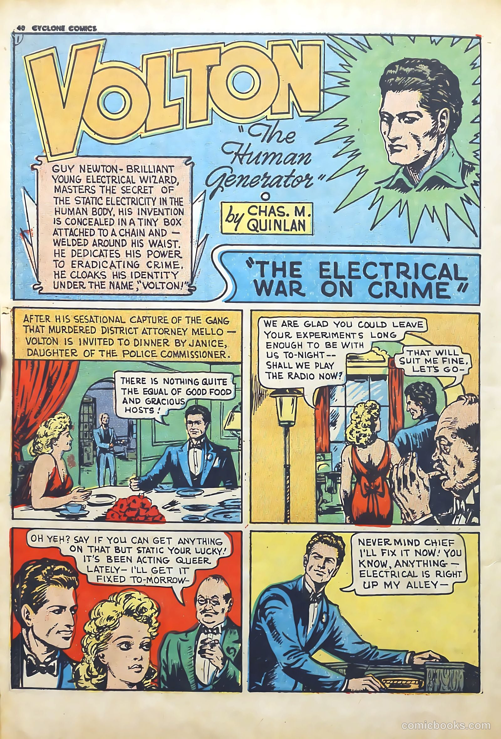 Cyclone Comics #3 (1940) — page 39 of 62