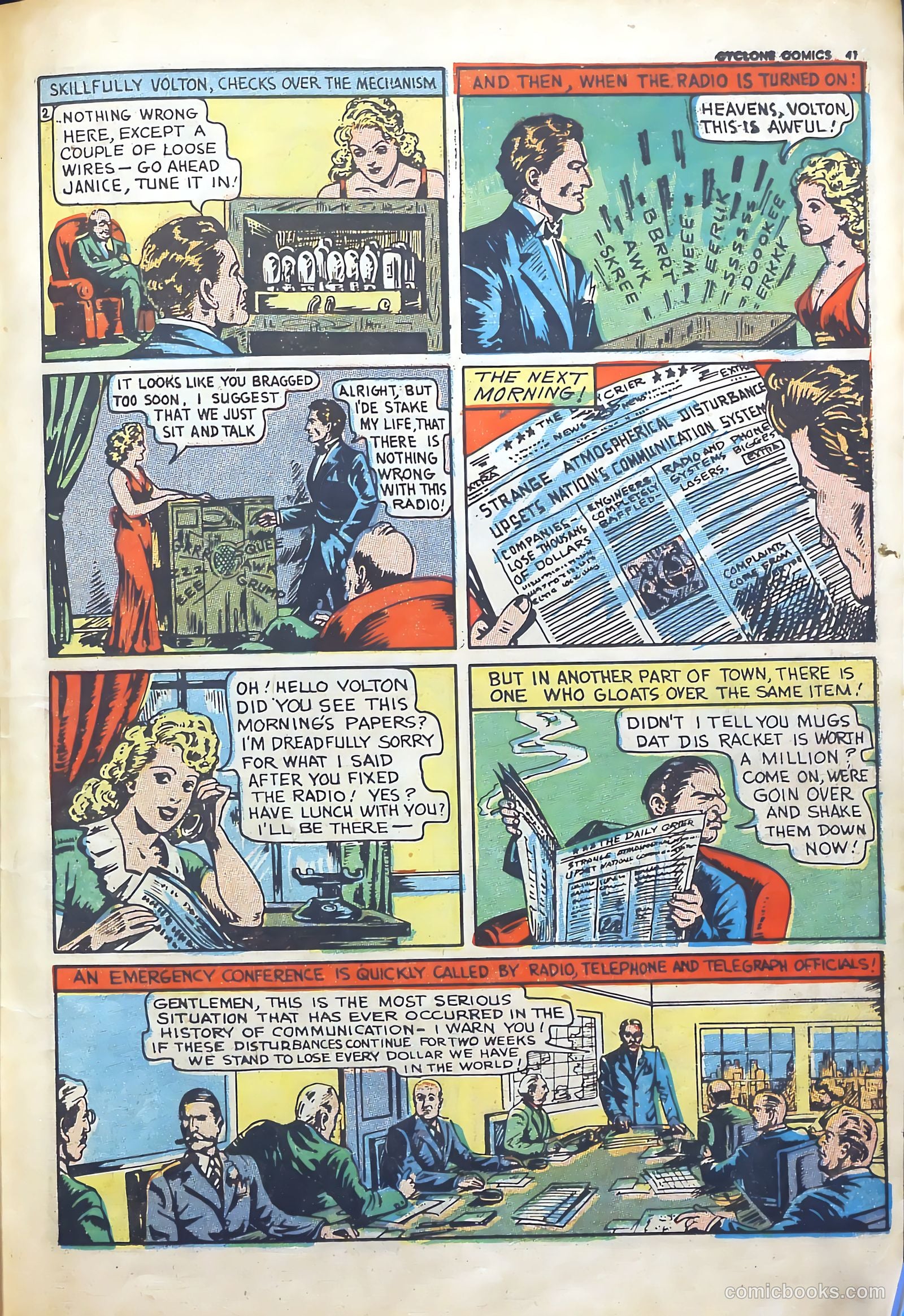 Cyclone Comics #3 (1940) — page 40 of 62